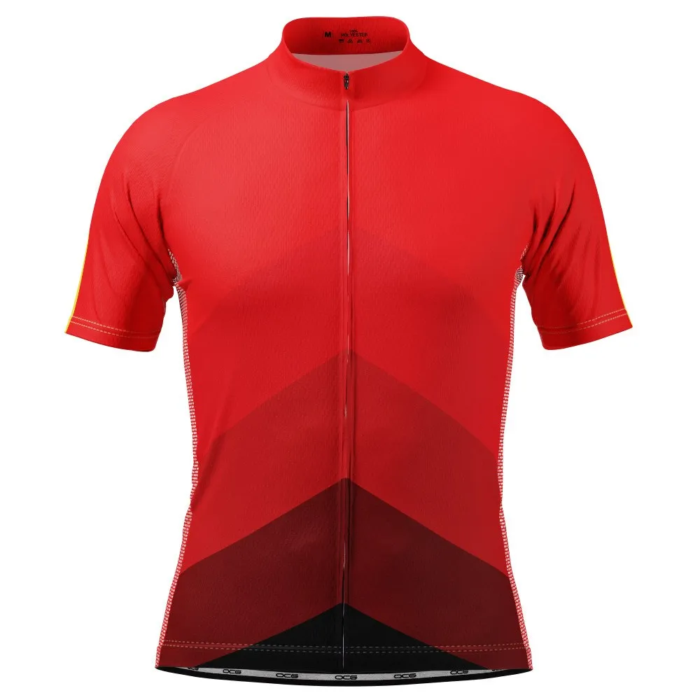 Men's Classic Mountain Peaks Short Sleeve Cycling Jersey