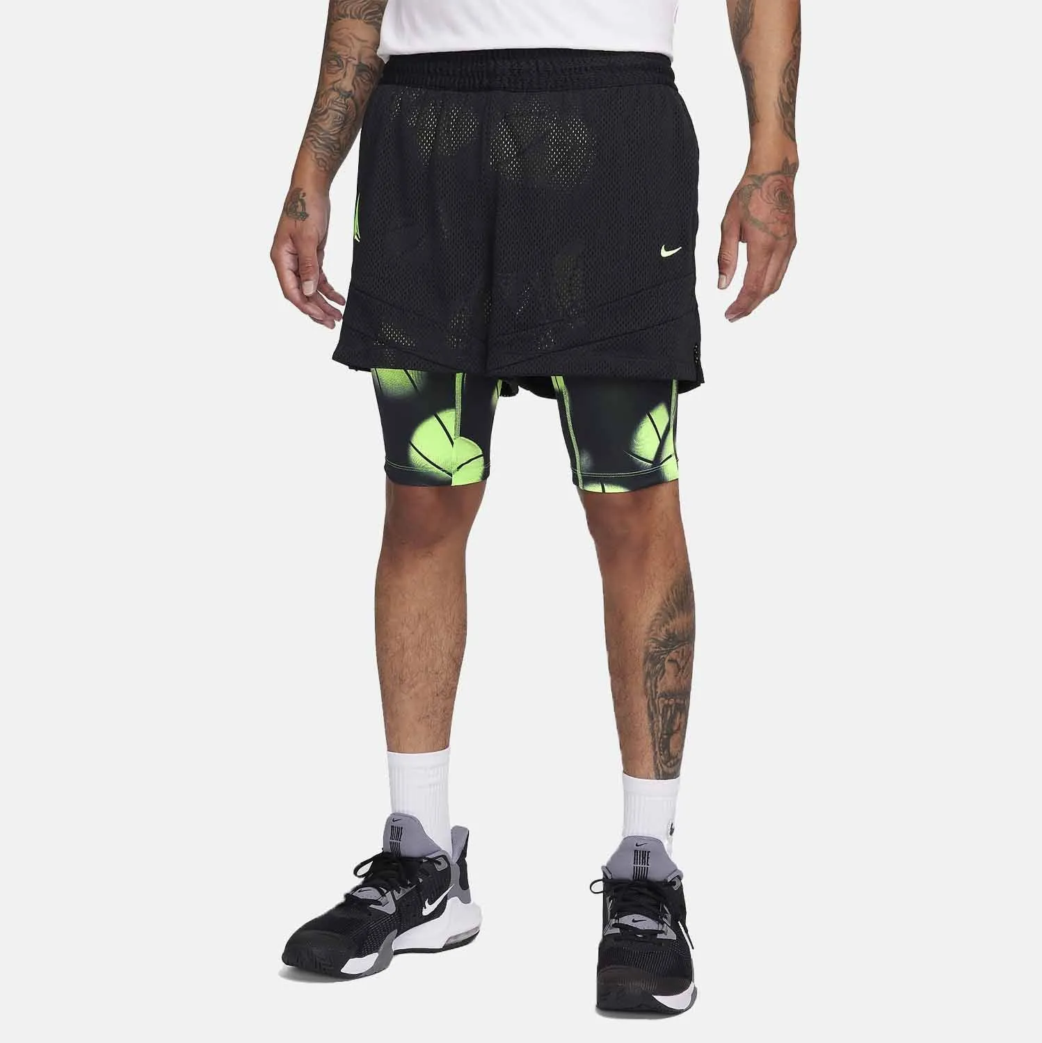 Men's Dri-FIT 2-in-1 4" Basketball Shorts