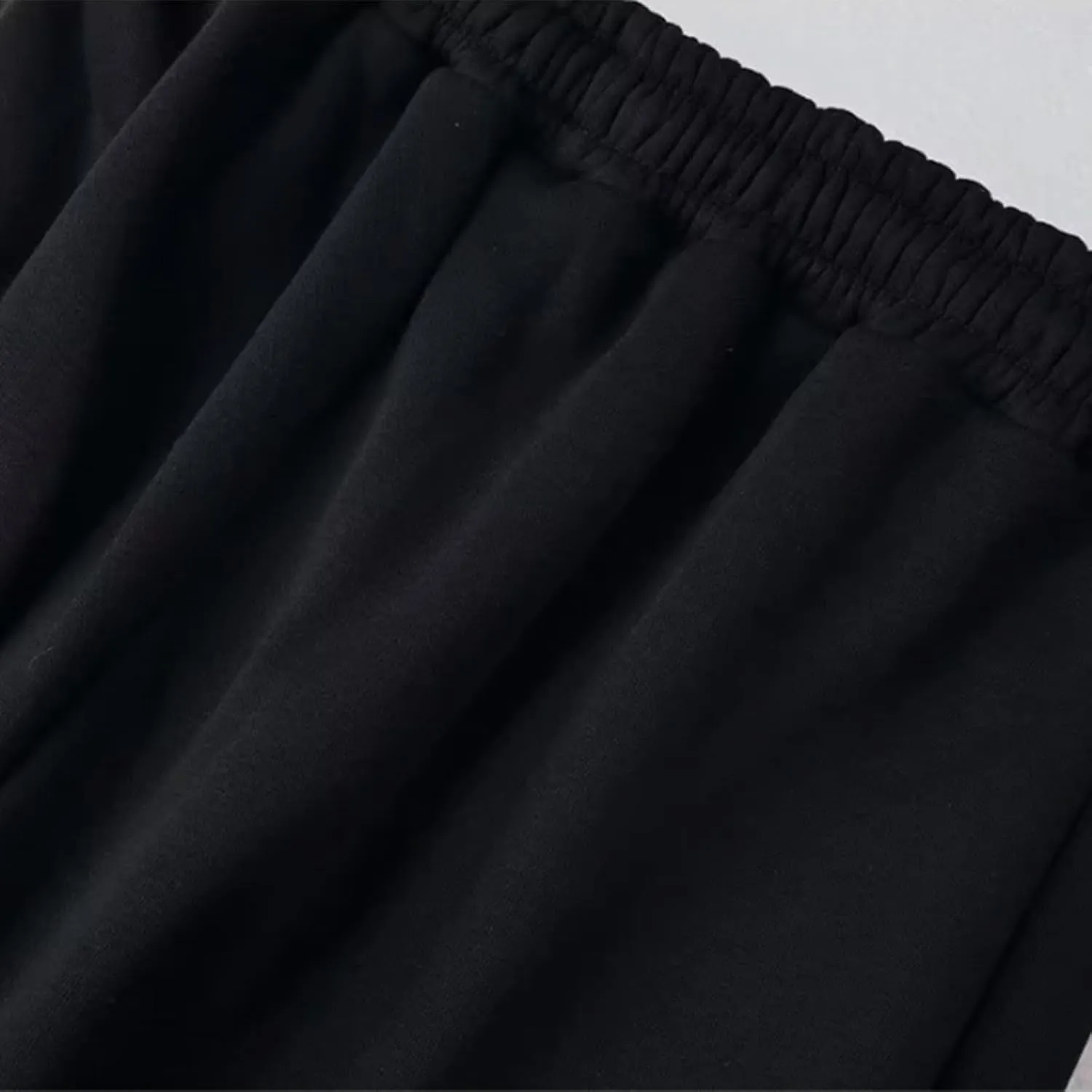 Men's Fleece Lined Sweatpants High Comfort Straight Leg Casual Pants Sherpa Lined Sweatpants Fleece Work Pants Men