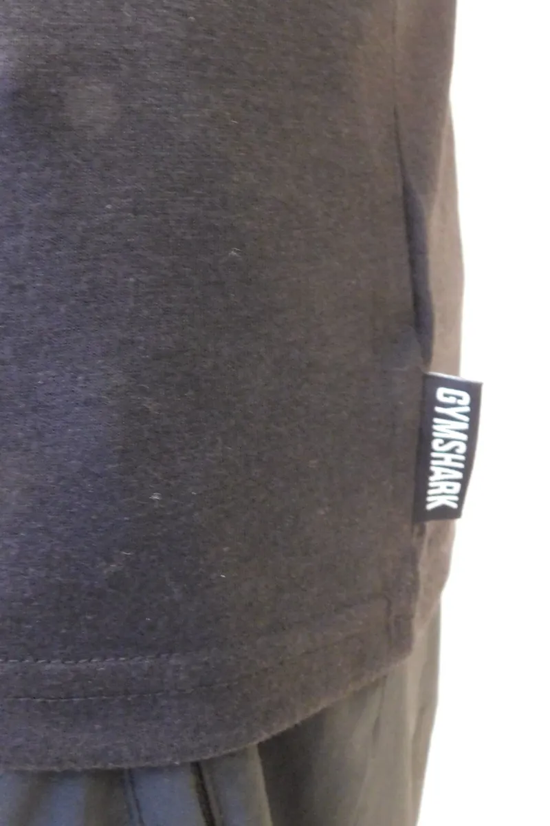 Men's GymShark Essential Long Sleeve T-Shirt Black