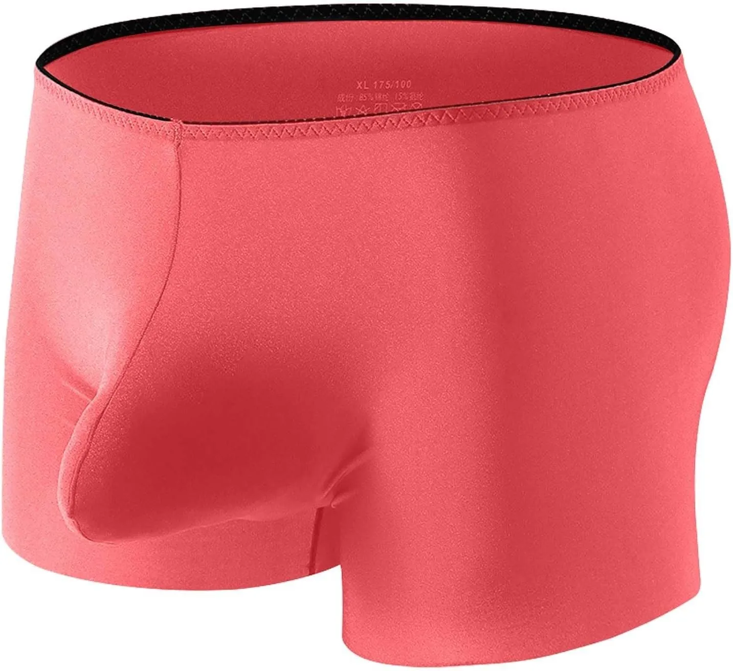 Mens Ice Silk Boxers Ultra-Thin Underwear Breathable Seamless Comfortable Boxer Briefs, Stretchy & Breathable