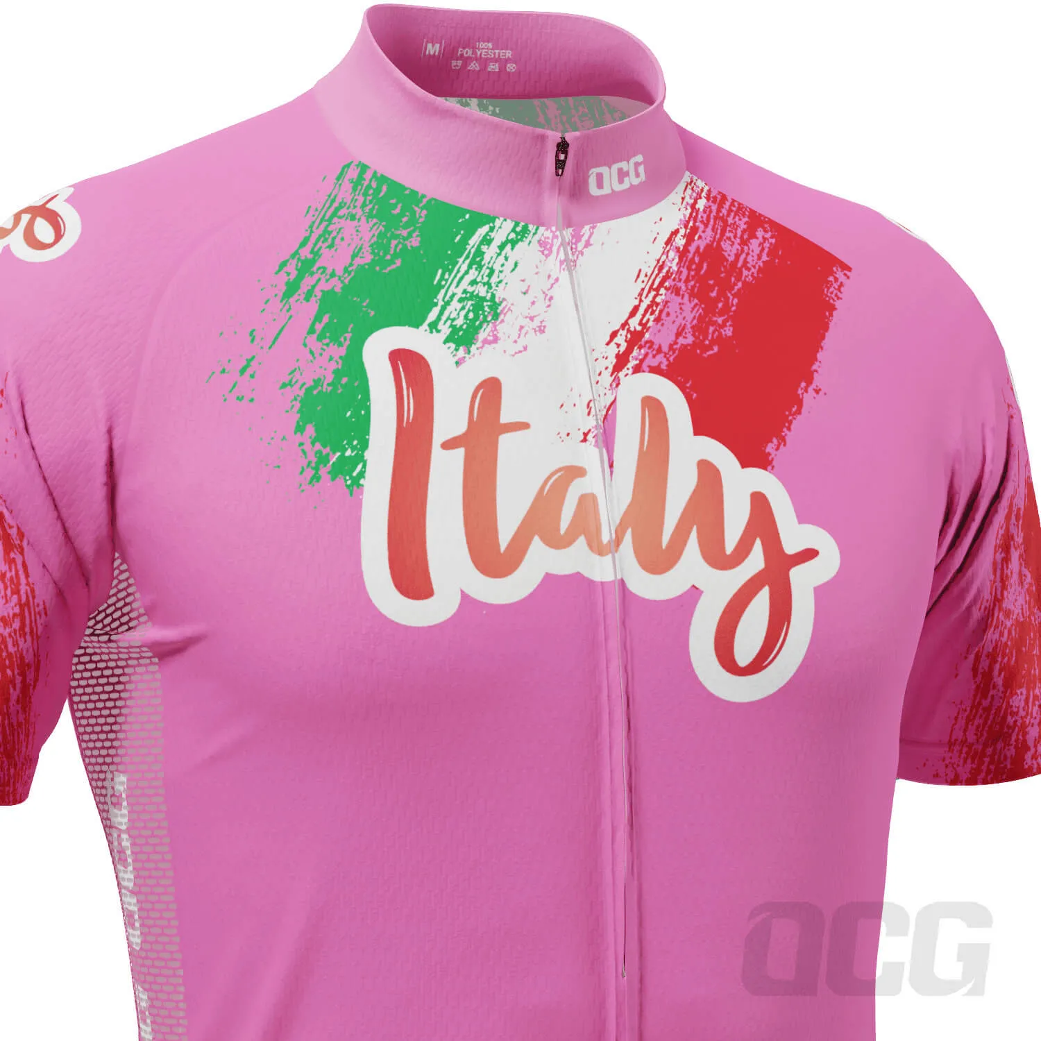 Men's Italy 100 Years Giro D'Italia Short Sleeve Cycling Jersey