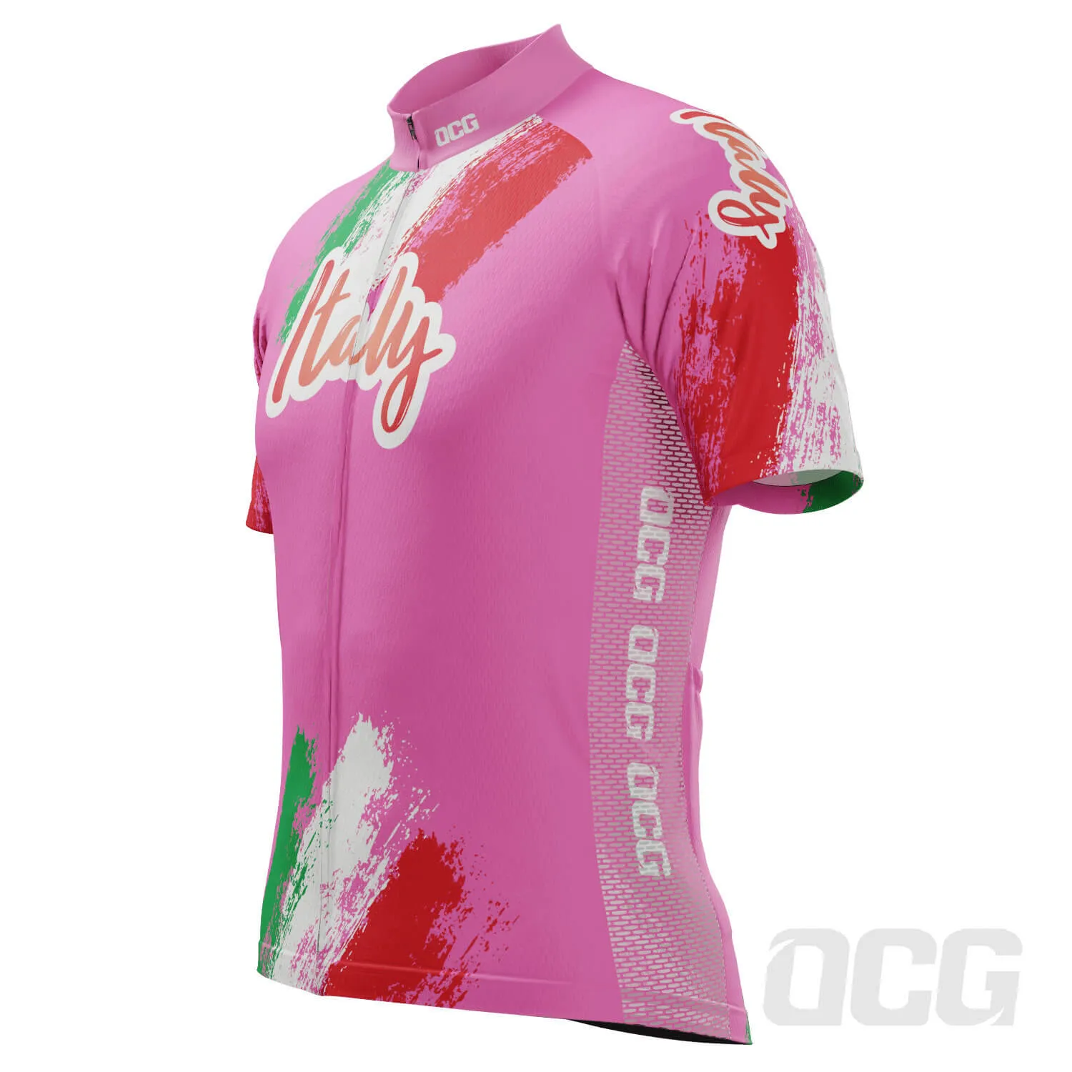 Men's Italy 100 Years Giro D'Italia Short Sleeve Cycling Jersey