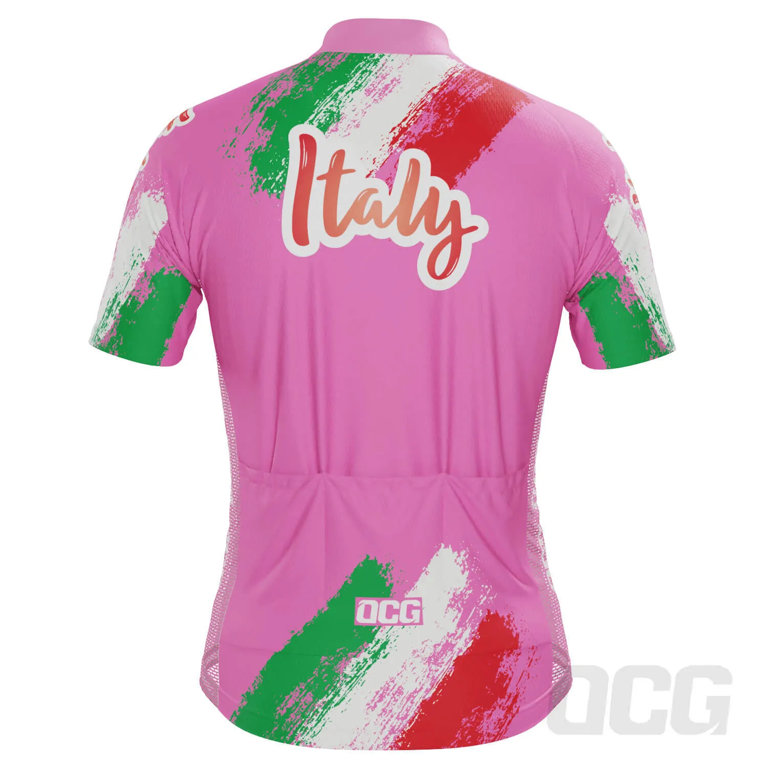 Men's Italy 100 Years Giro D'Italia Short Sleeve Cycling Jersey