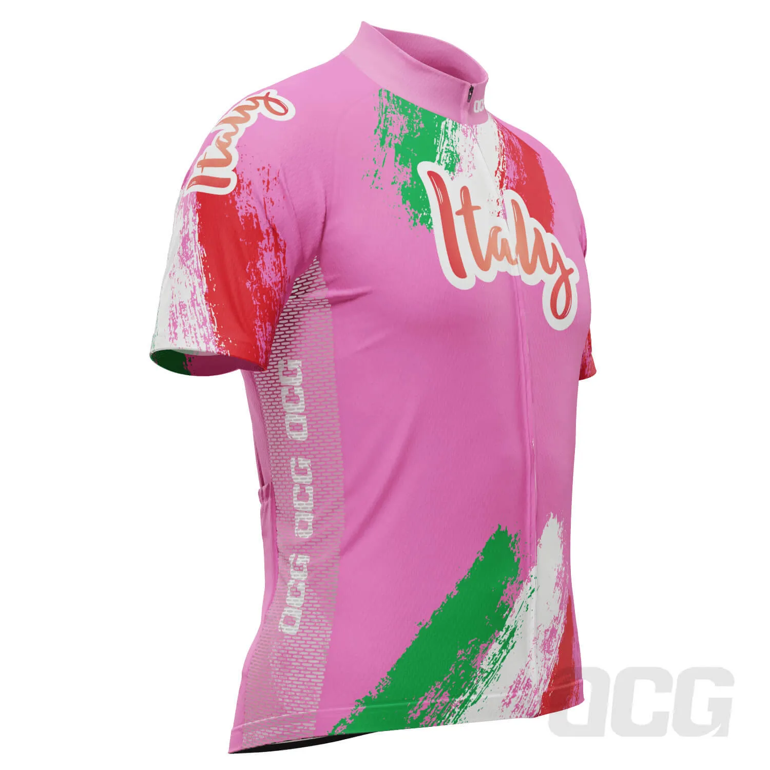 Men's Italy 100 Years Giro D'Italia Short Sleeve Cycling Jersey