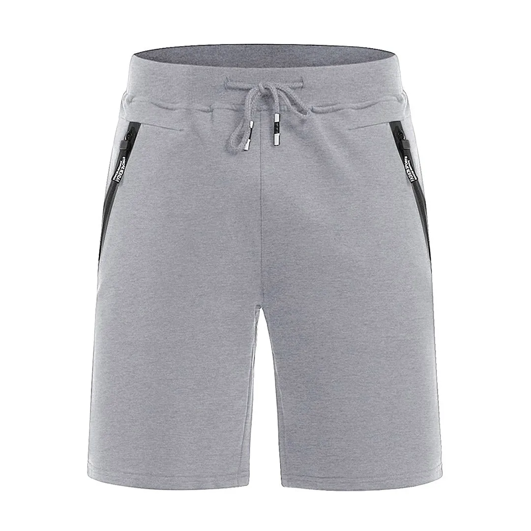 Men's Lightweight Gym Elastic Waist Running Shorts