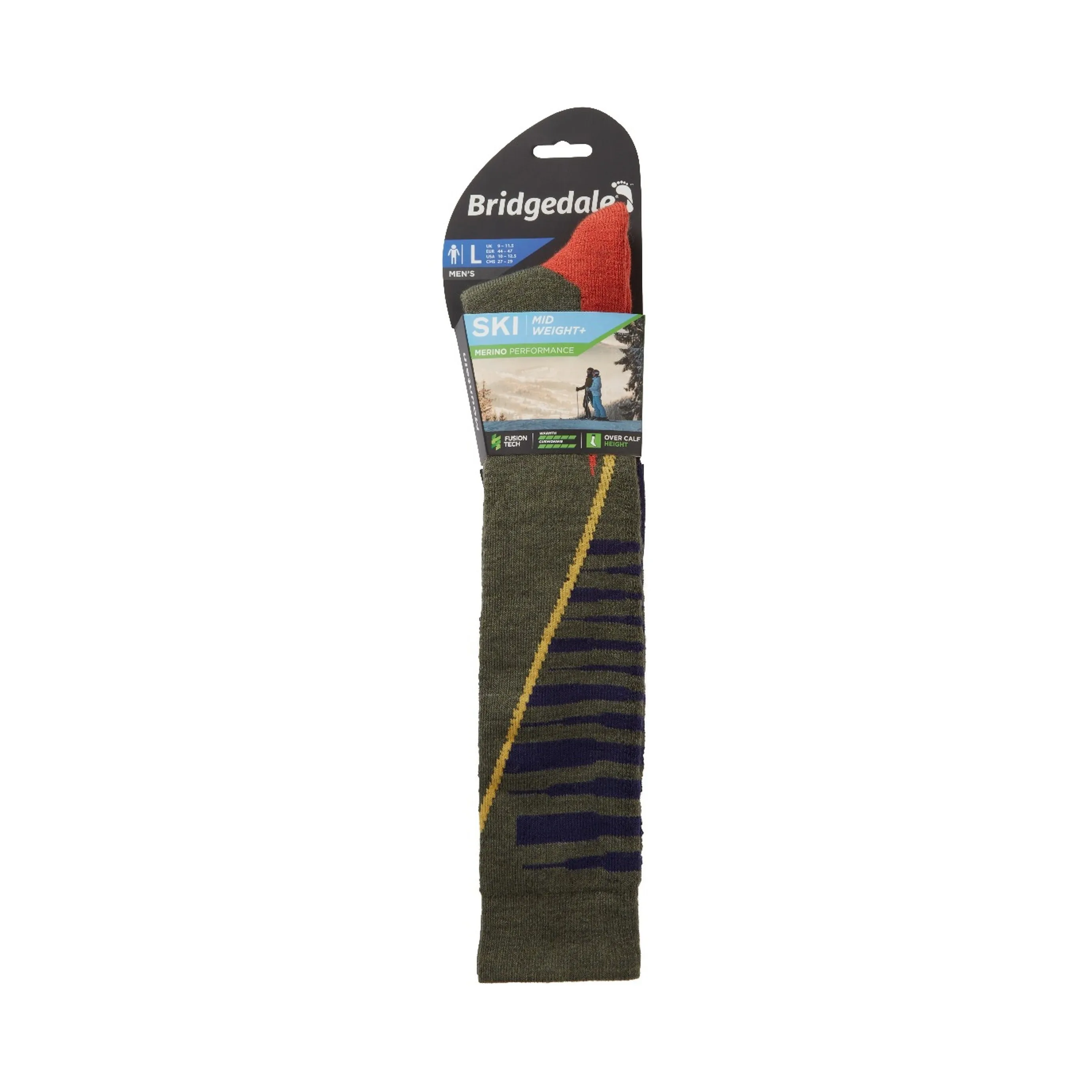 Men's Midweight   Merino Endurance Over Calf
