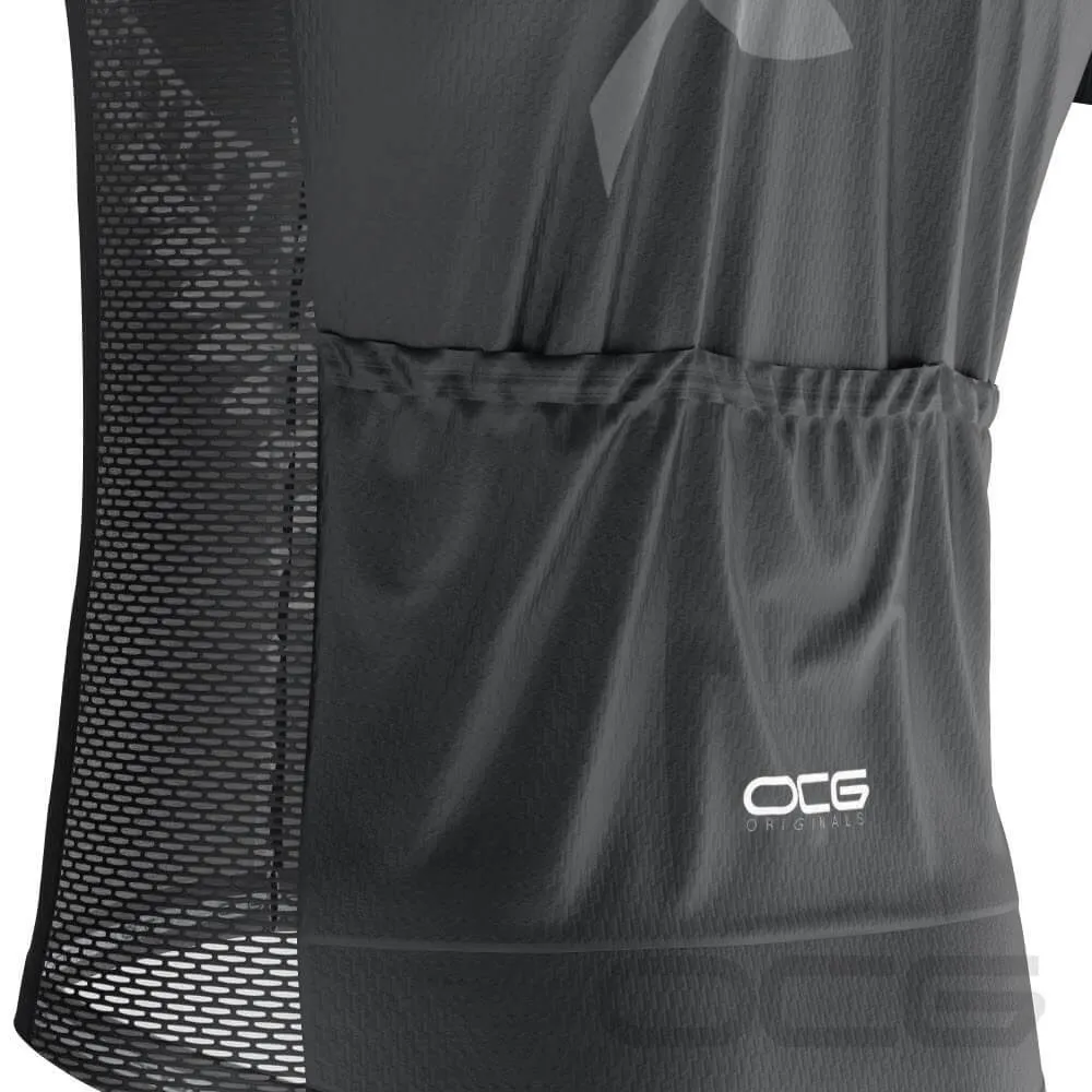 Men's New Zealand Silver Fern National Flag 2 Piece Cycling Kit