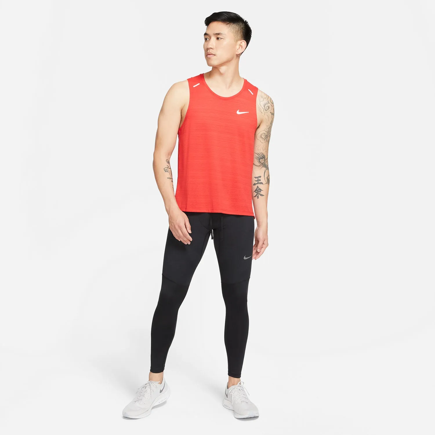 Men's Nike Phenom Elite Tight - Black/Reflective Silver