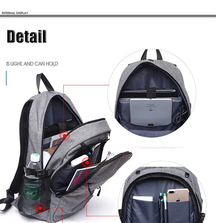Men's Outdoor Net Basketball Backpack