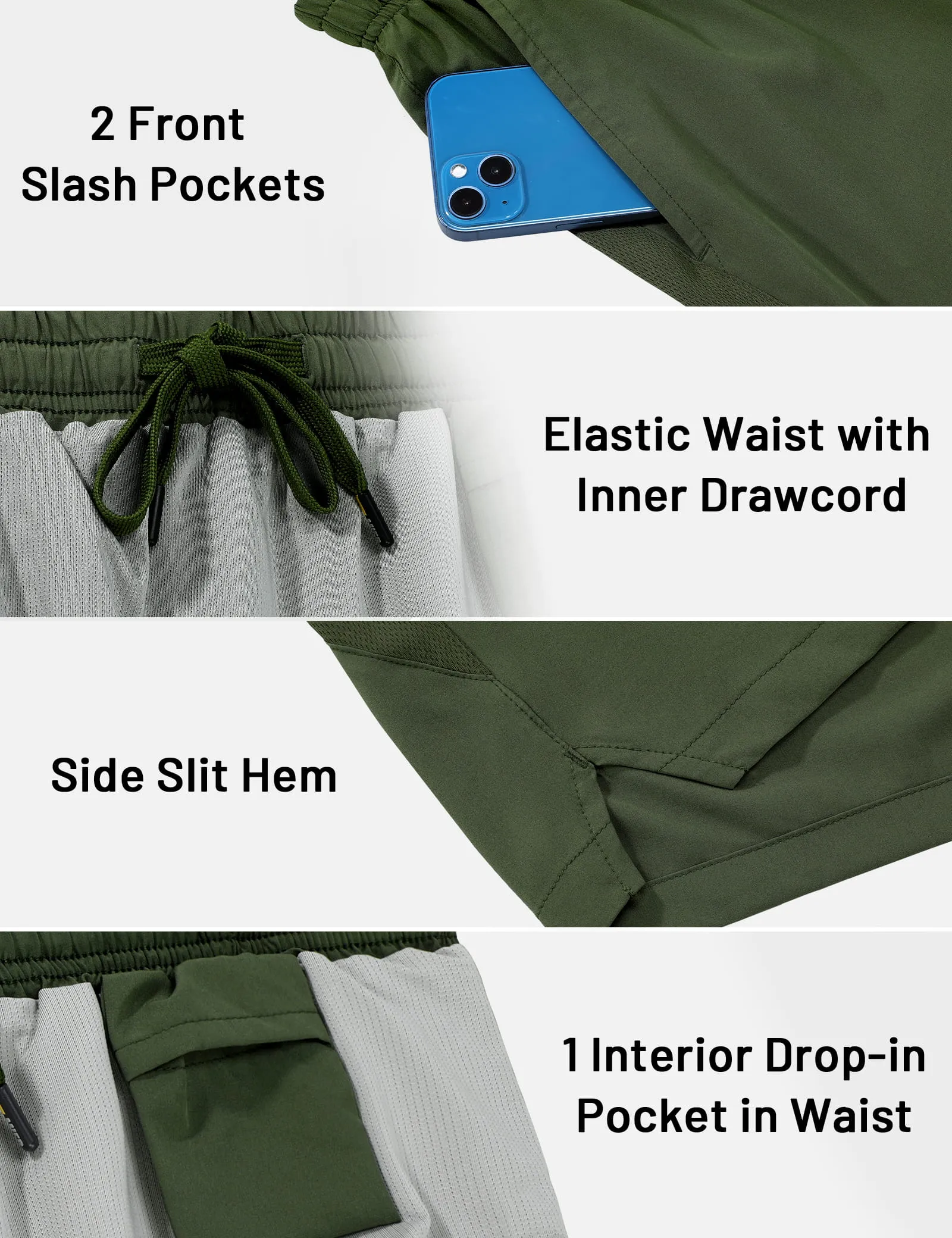 Men's PaceLite Split Shorts 3"