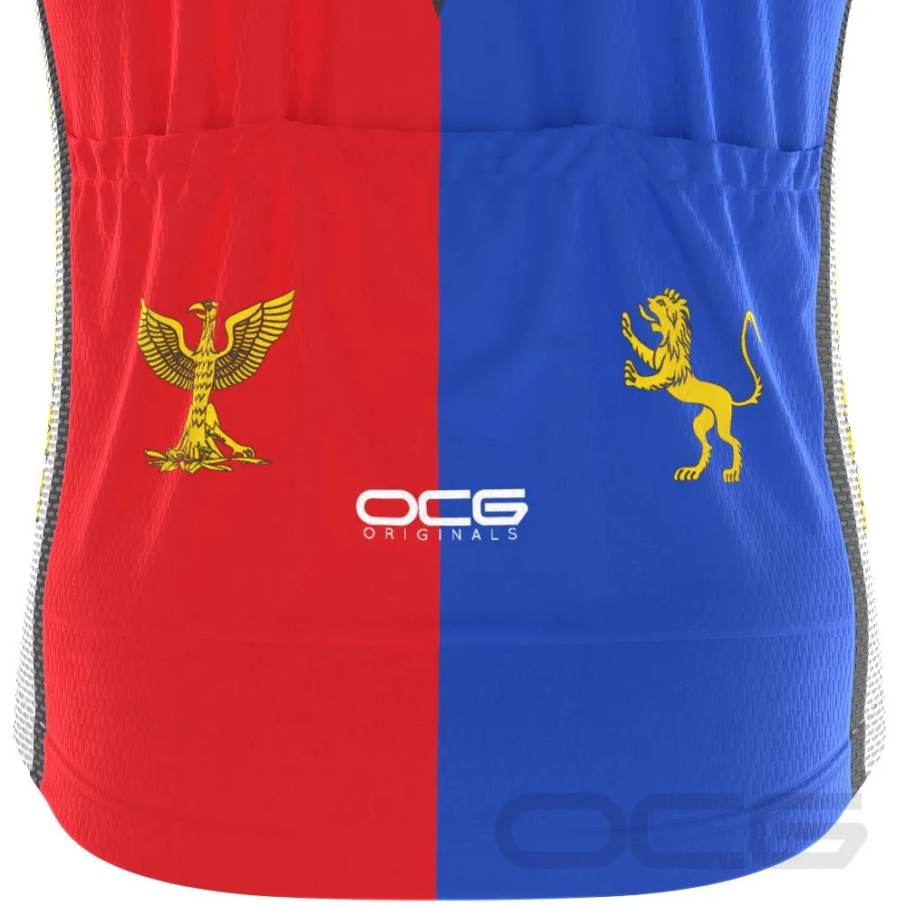 Men's Pilipinas Philippines National Flag Short Sleeve Cycling Jersey