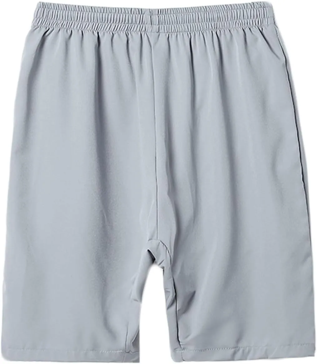 Men's Quick Dry Shorts Lightweight Hiking Shorts Outdoor Comfy Quick Dry Stretchy Work Cargo Shorts Zipper Pockets