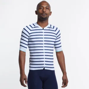 Men's SE Jersey - White Navy Breton