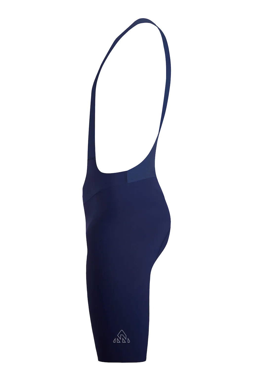Men's Seamless Blue Pro Cycling Bib Shorts