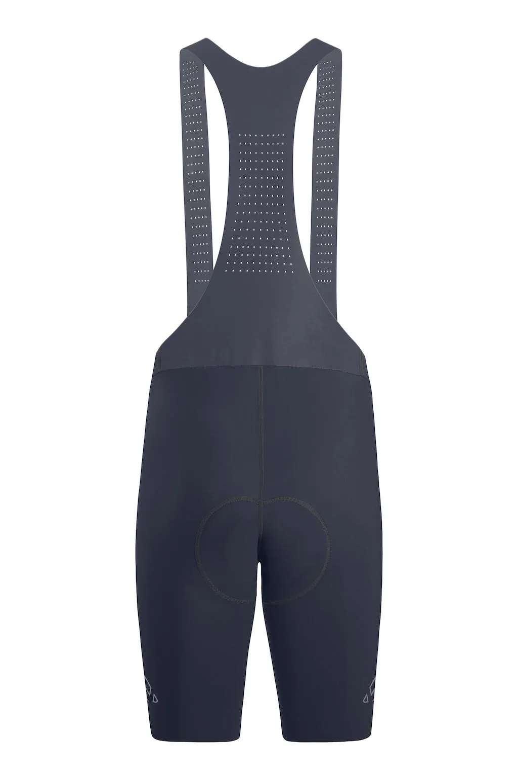 Men's Seamless Grey Pro Cycling Bib Shorts