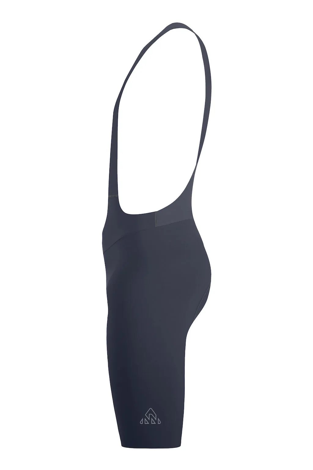 Men's Seamless Grey Pro Cycling Bib Shorts