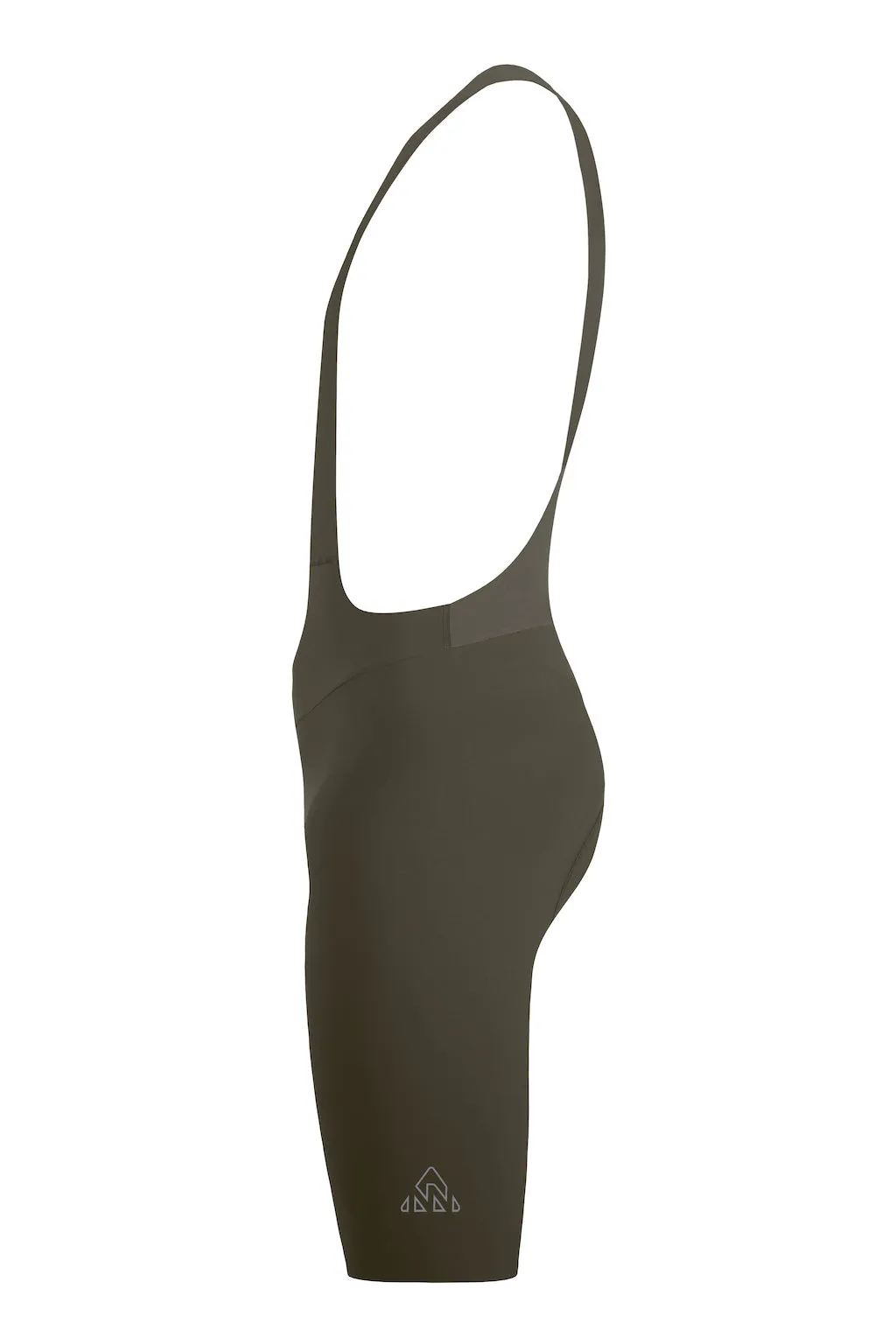 Men's Seamless Olive Green Pro Cycling Bib Shorts