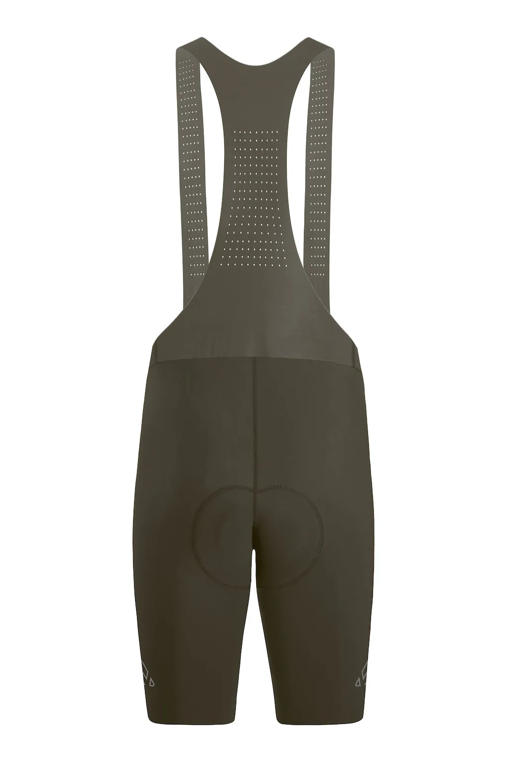 Men's Seamless Olive Green Pro Cycling Bib Shorts