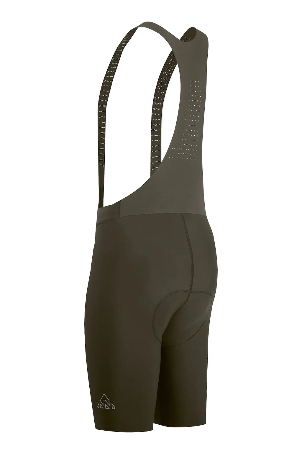Men's Seamless Olive Green Pro Cycling Bib Shorts