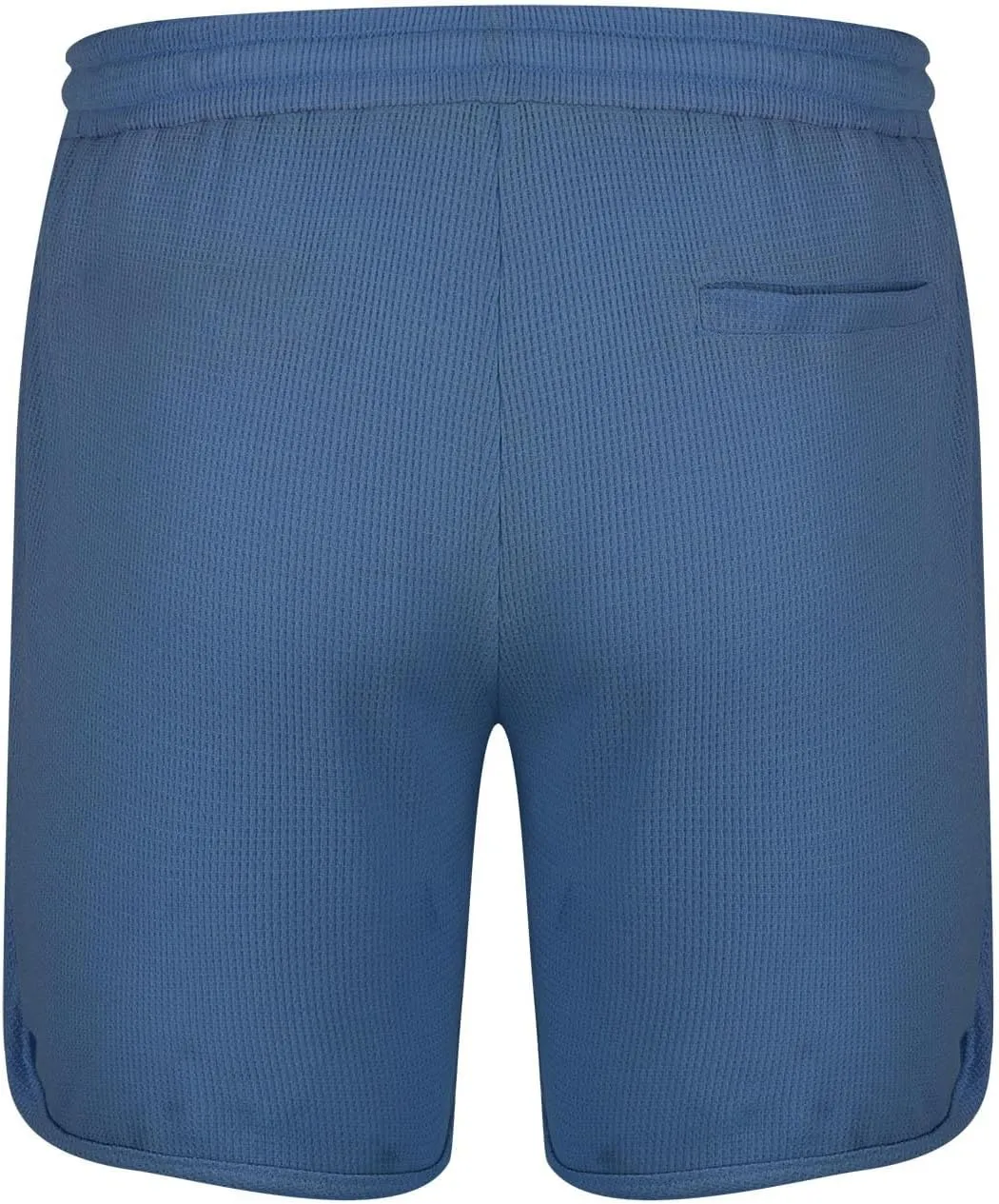 Mens Short Casual Waffle Knit Breathable Summer Beach Shorts Breathable Comfy Lounge Shorts Short Pants