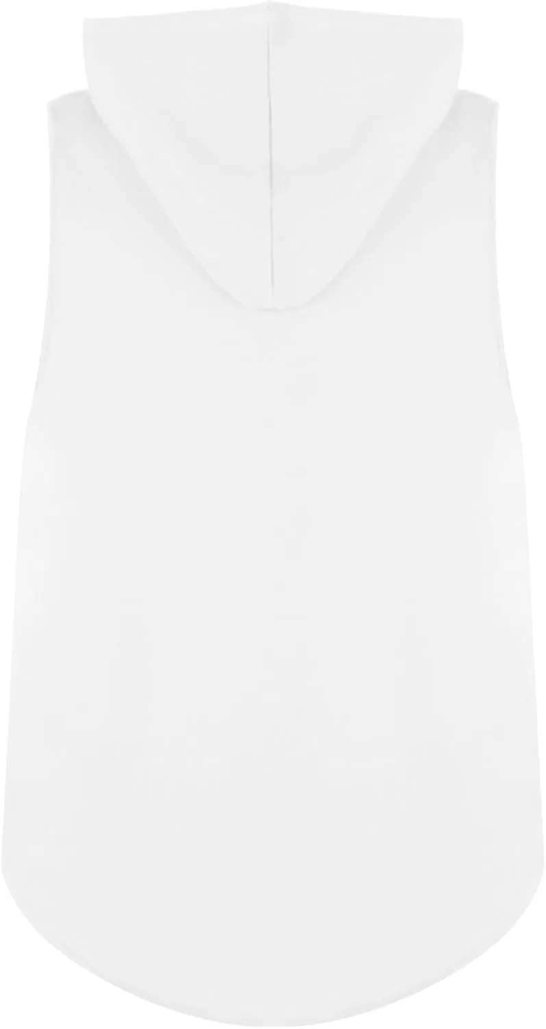 Men's Sleeveless Hoodie Summer Casual Loose Lightweight Pullove Moisture Wicking Athletic Gym Quick Dry Sweatshirt Big&Tall