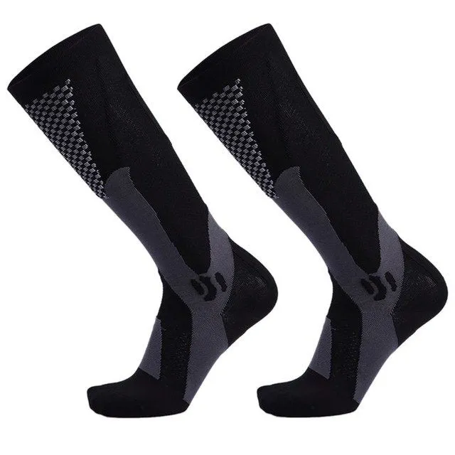 Mens Sports Knee Socks Non Slip From Foot To Calf For Outdoor Activity