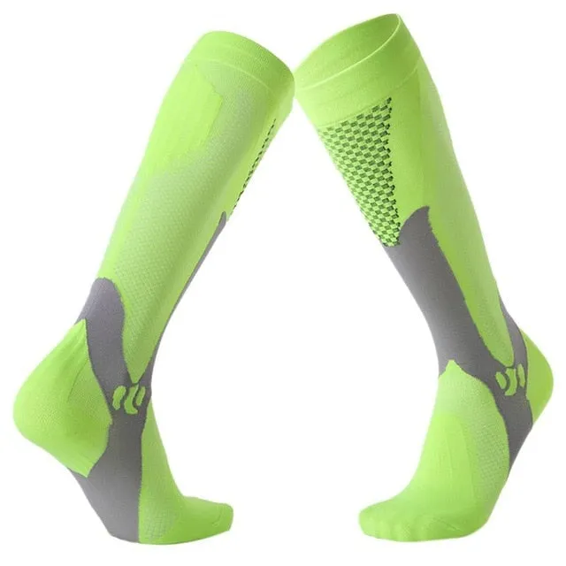 Mens Sports Knee Socks Non Slip From Foot To Calf For Outdoor Activity