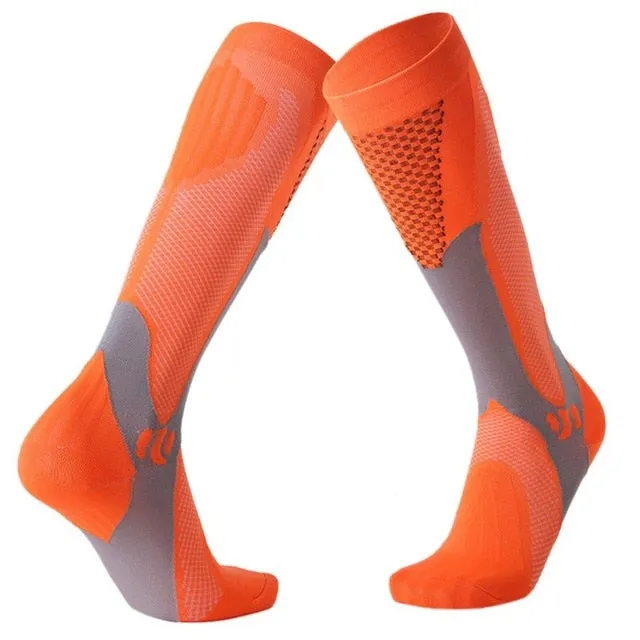 Mens Sports Knee Socks Non Slip From Foot To Calf For Outdoor Activity