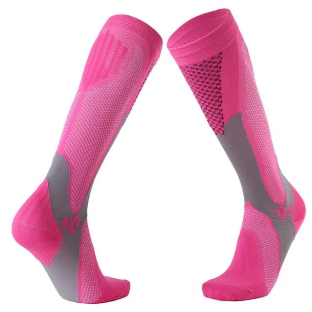 Mens Sports Knee Socks Non Slip From Foot To Calf For Outdoor Activity