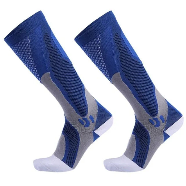 Mens Sports Knee Socks Non Slip From Foot To Calf For Outdoor Activity