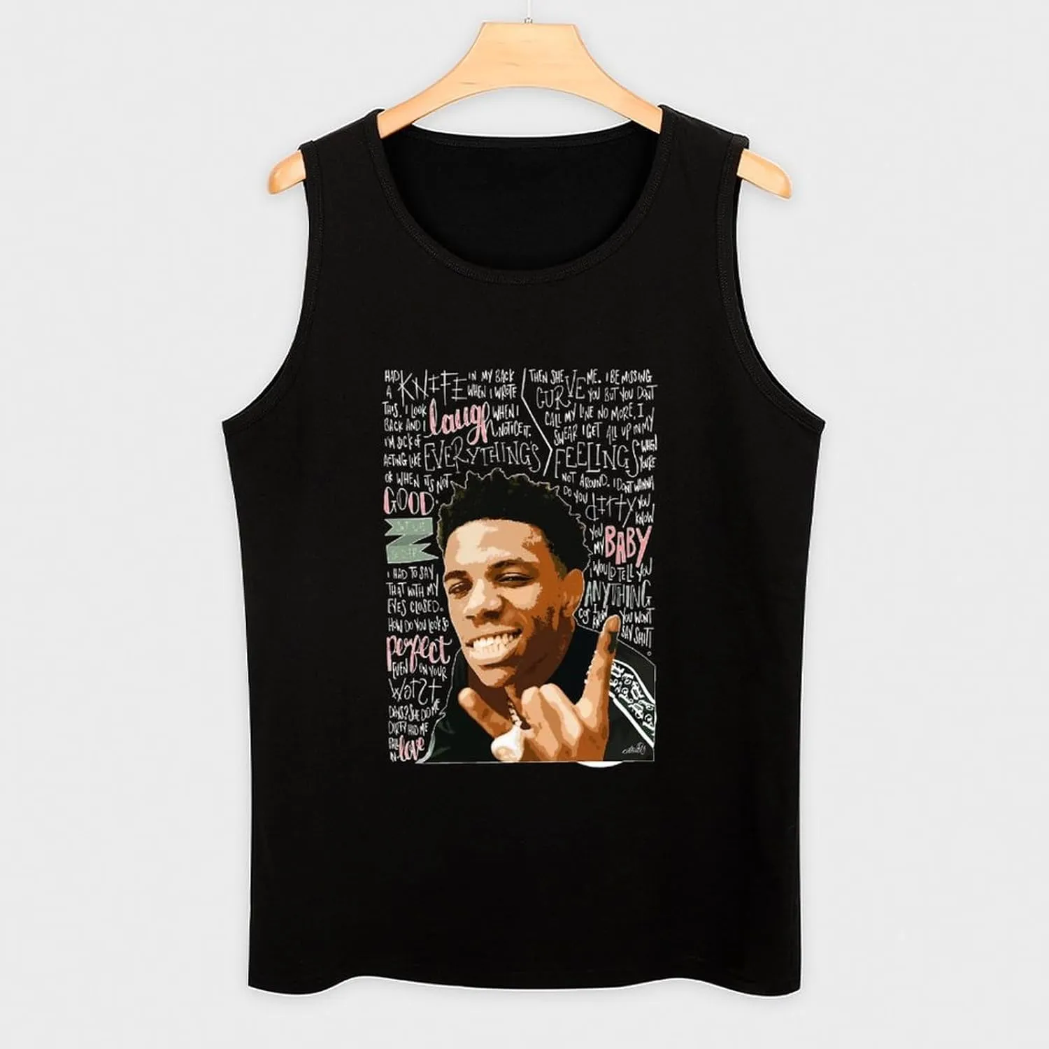 Men's Stretchy Sleeveless Shirt Comfortable Athletic Tank Flexible Tank