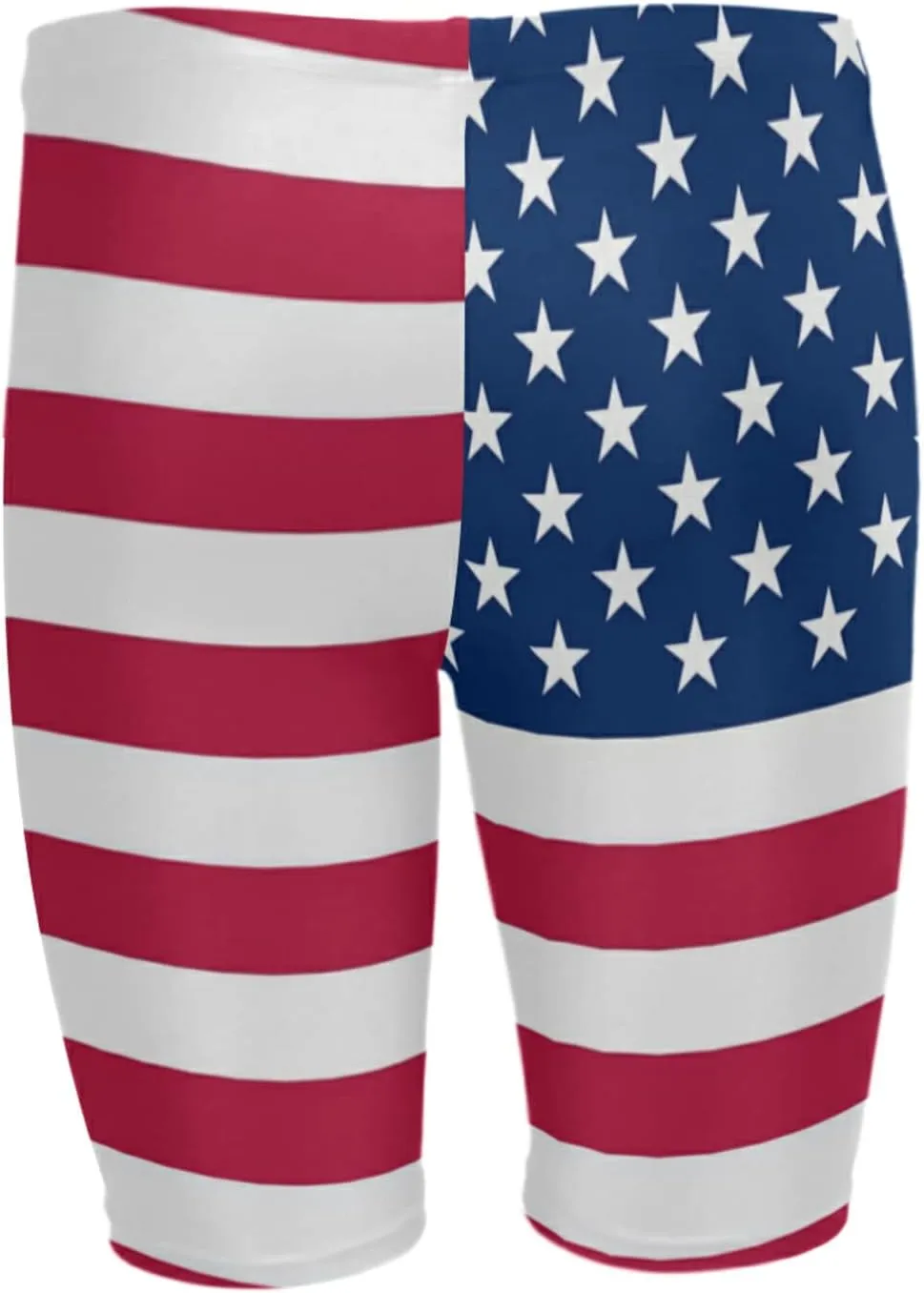 Mens Swim Jammers Printed Quick Dry Athletic Swimsuit