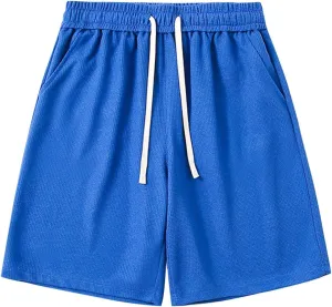 Men's Workout Gym Shorts Athletic Quick Dry Loose-Fit Lightweight Running Workout Gym Shorts with Pockets