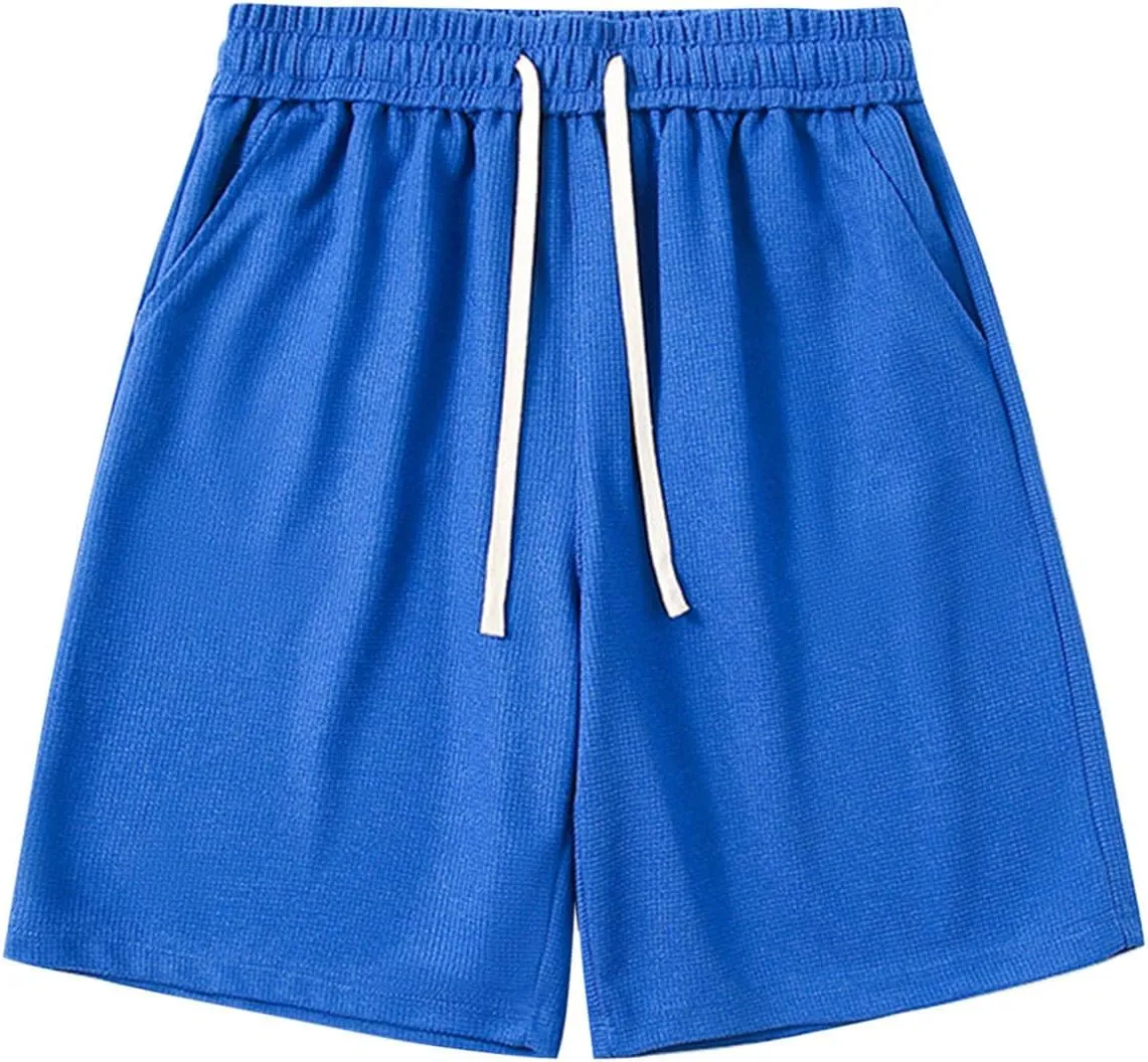 Men's Workout Gym Shorts Athletic Quick Dry Loose-Fit Lightweight Running Workout Gym Shorts with Pockets