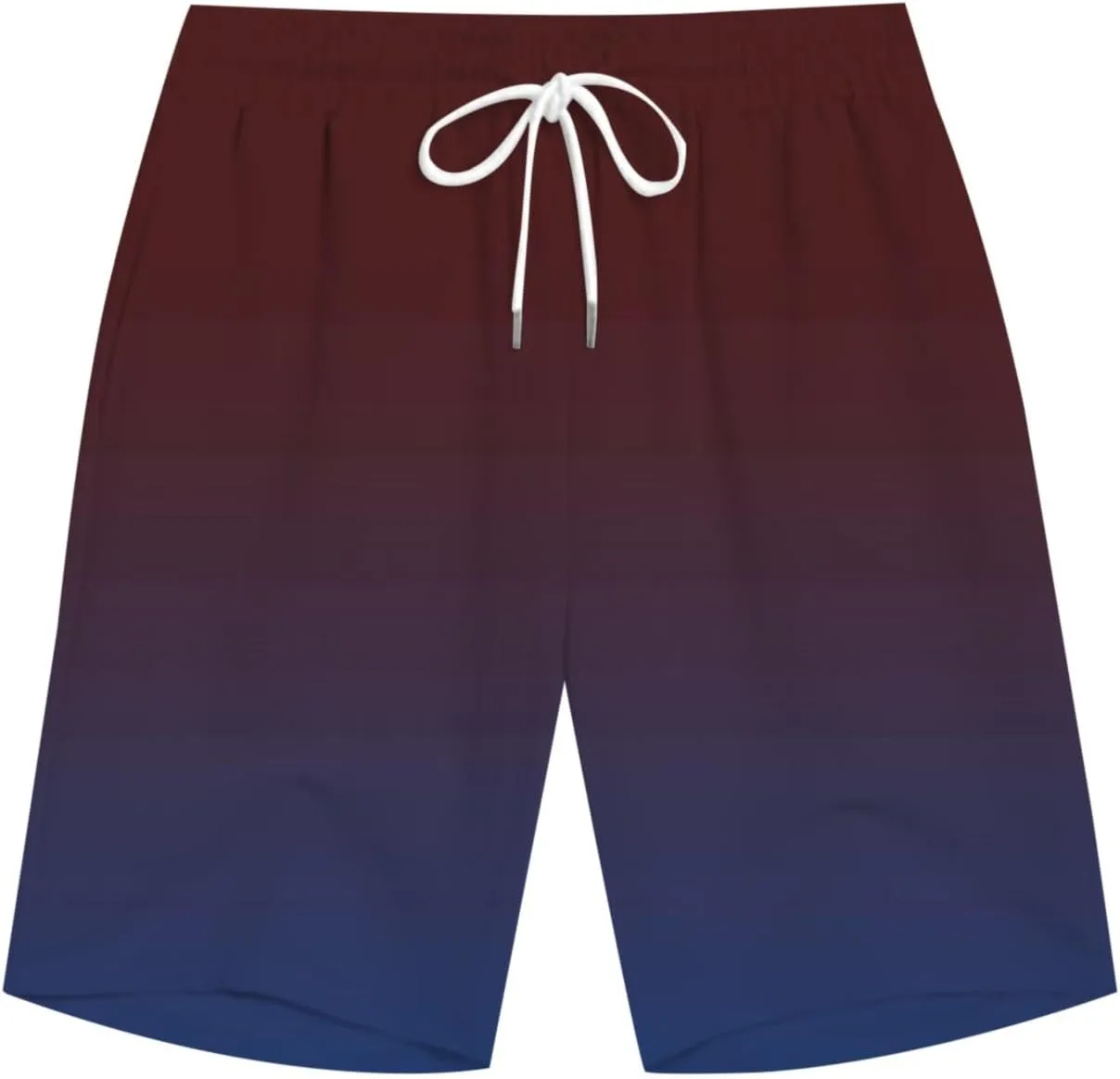 Men's Workout Running Quick Dry Gym Shorts Beach Shorts Athletic Fitness Outdoor Loose Training Pants with Pocket