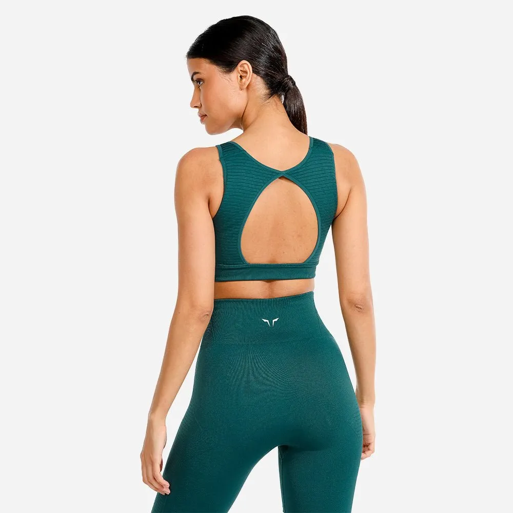 Meta Sports Bra - Teal