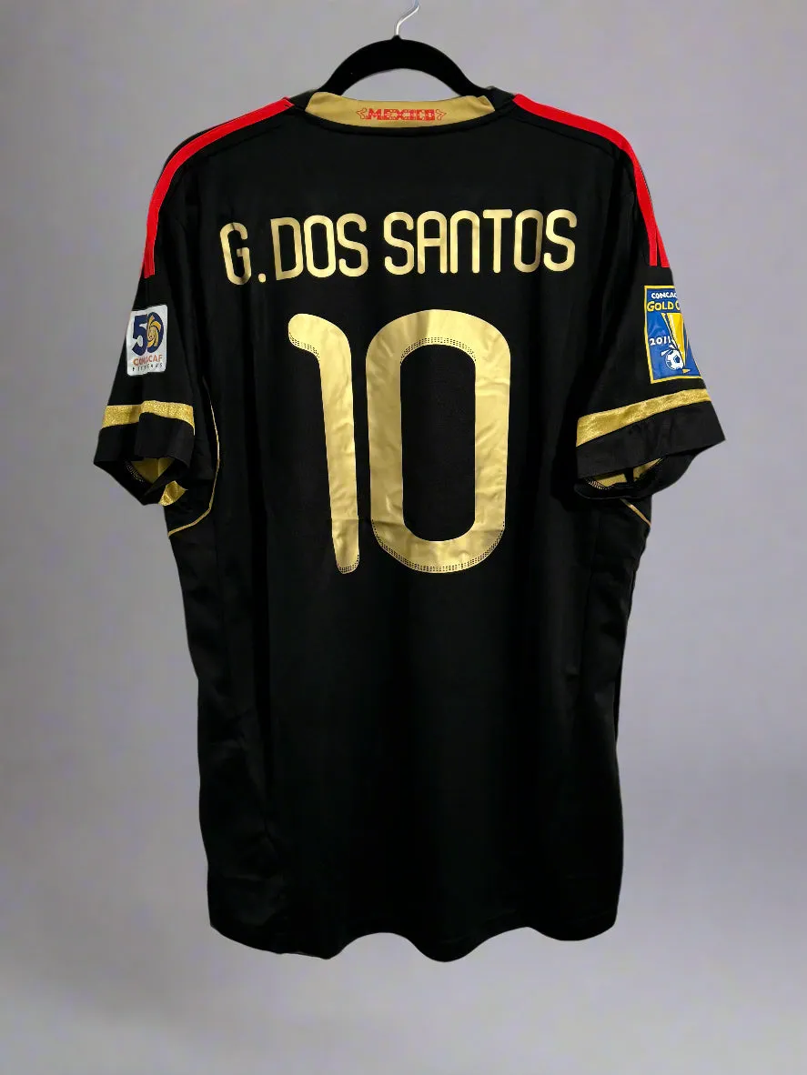 Mexico 2012 Gold Cup Final Retro Jersey - Giovani Dos Santos #10