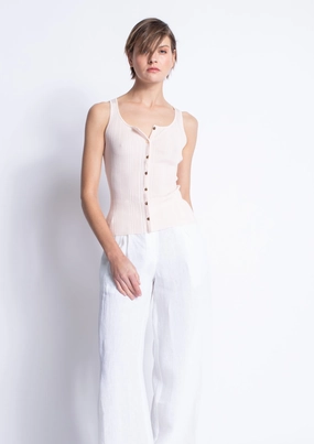 Mia Knit Top Flexible Ribbing