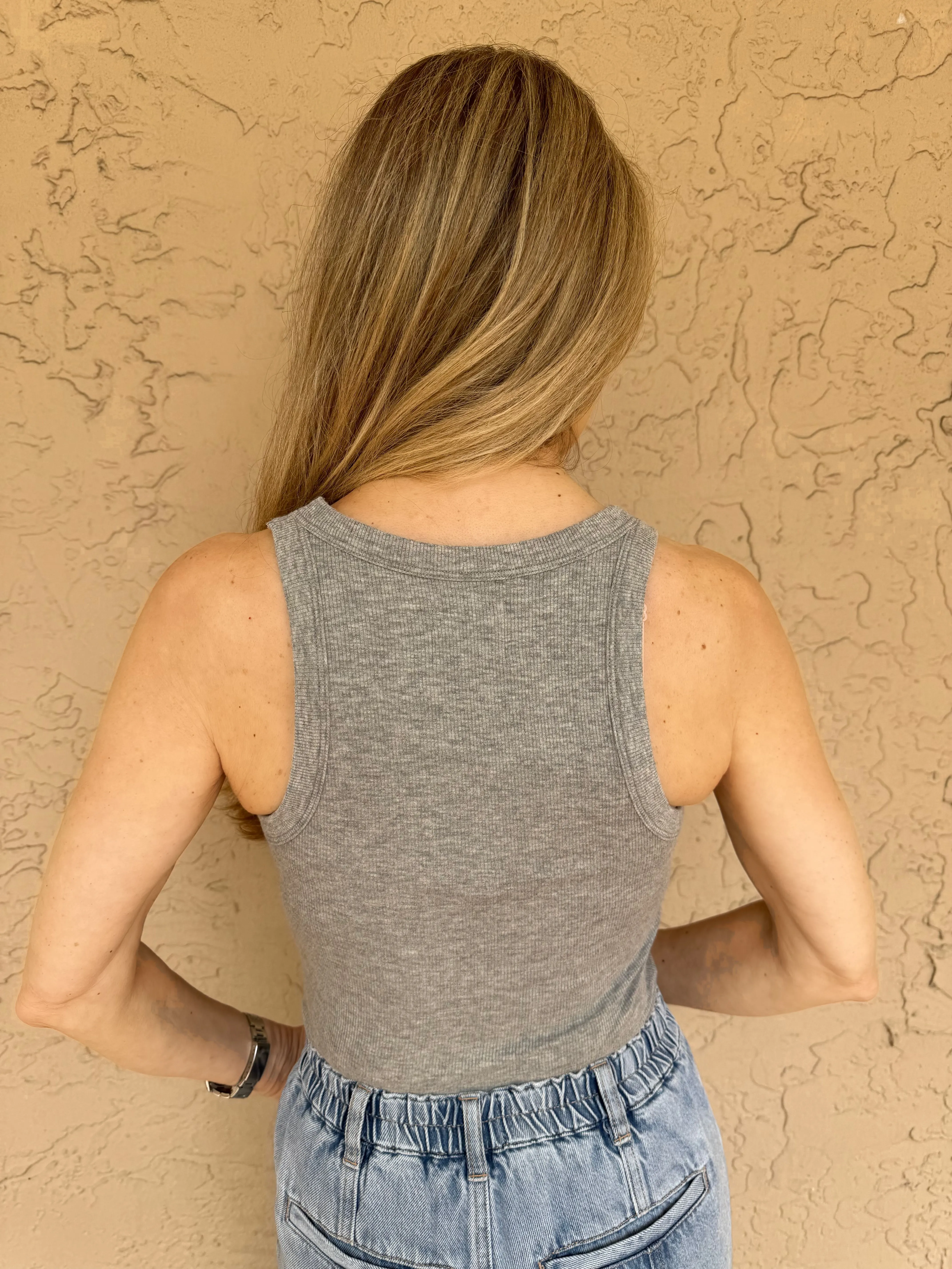 Mick Tank - Heather Grey