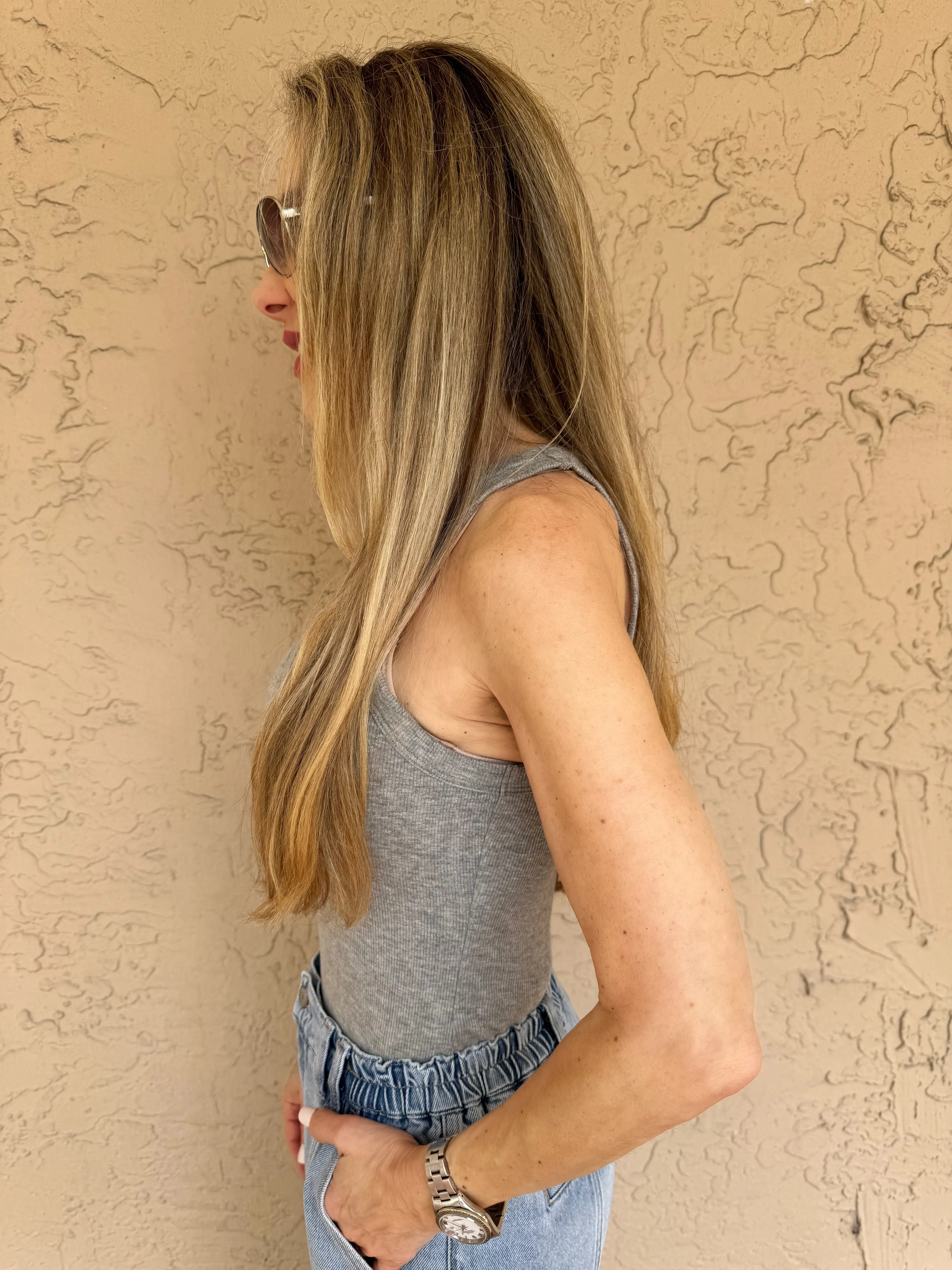 Mick Tank - Heather Grey