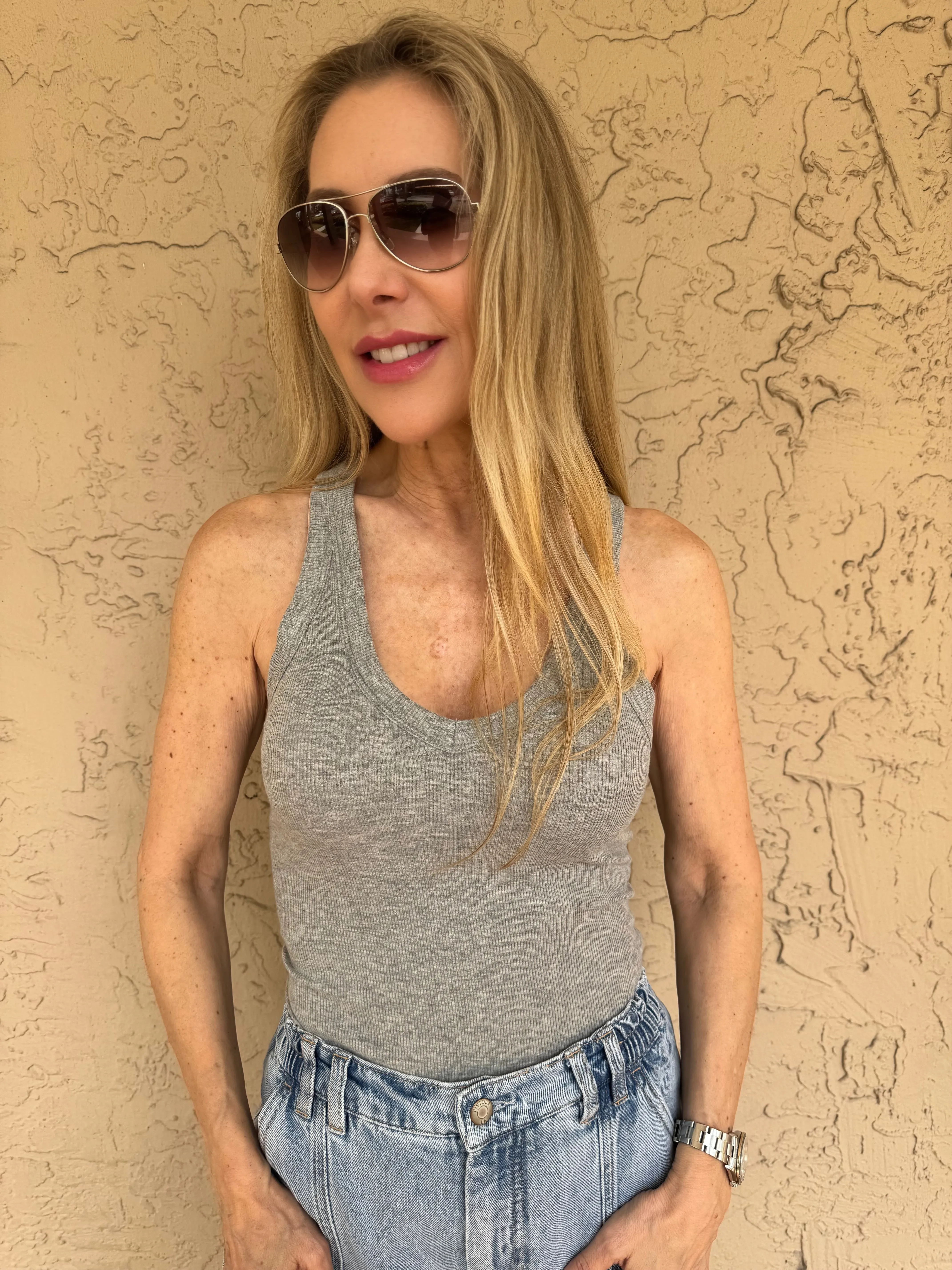 Mick Tank - Heather Grey