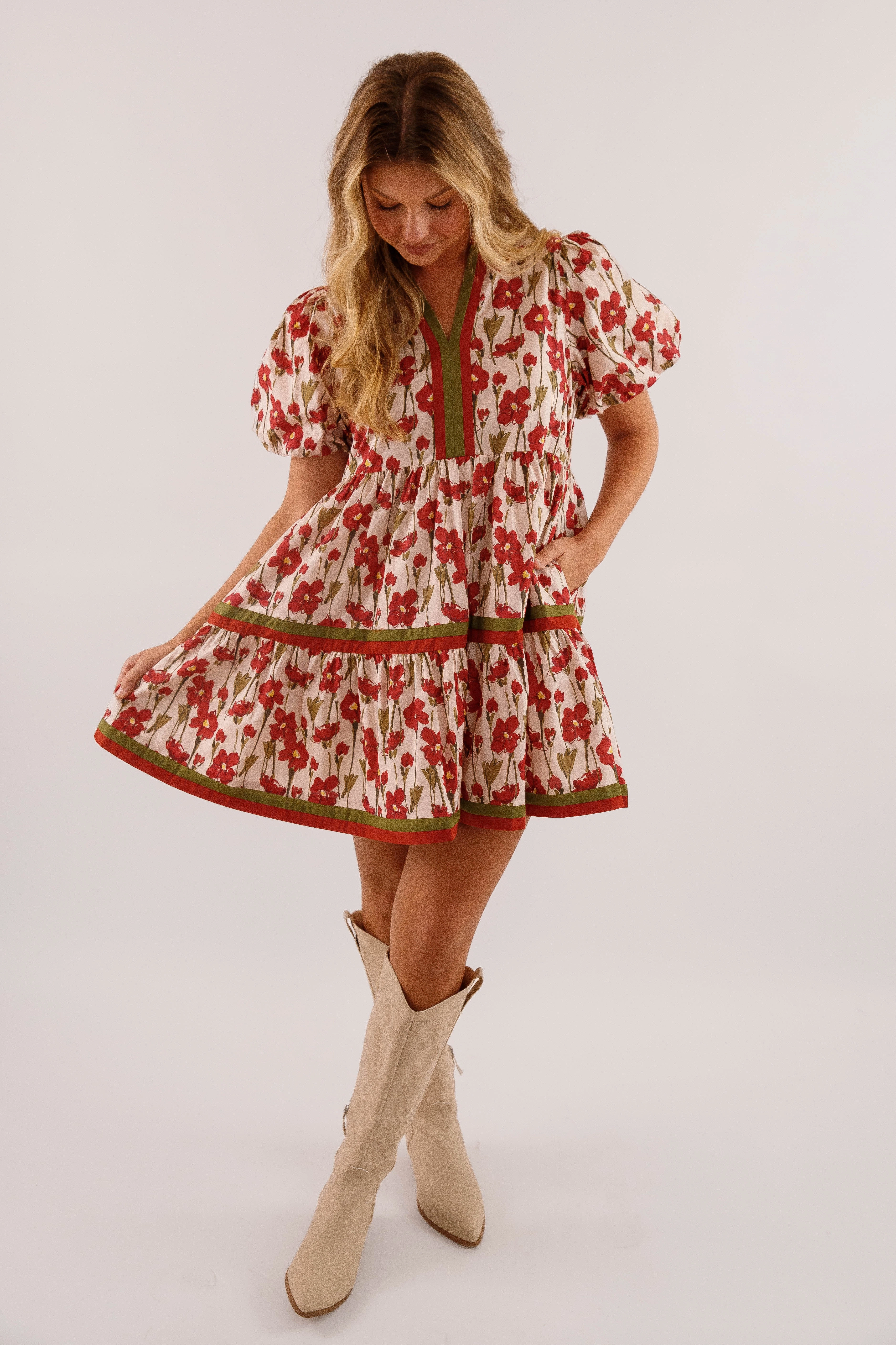 Gentle On My Mind Dress-Burgundy Easy Flow Cozy Vibe