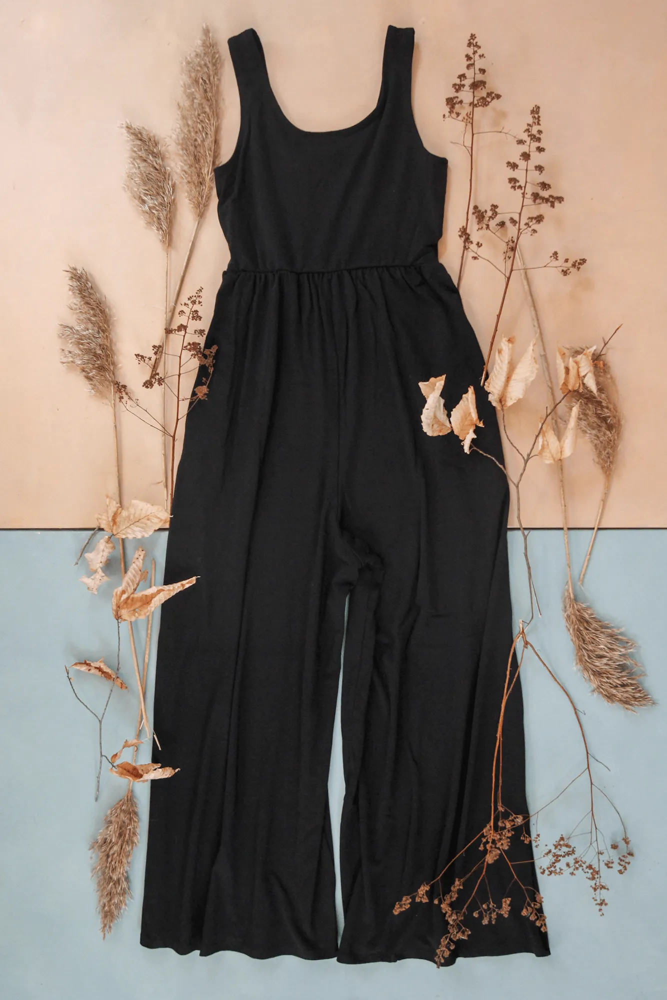 Midnight Luna Moth Yoga Jumpsuit
