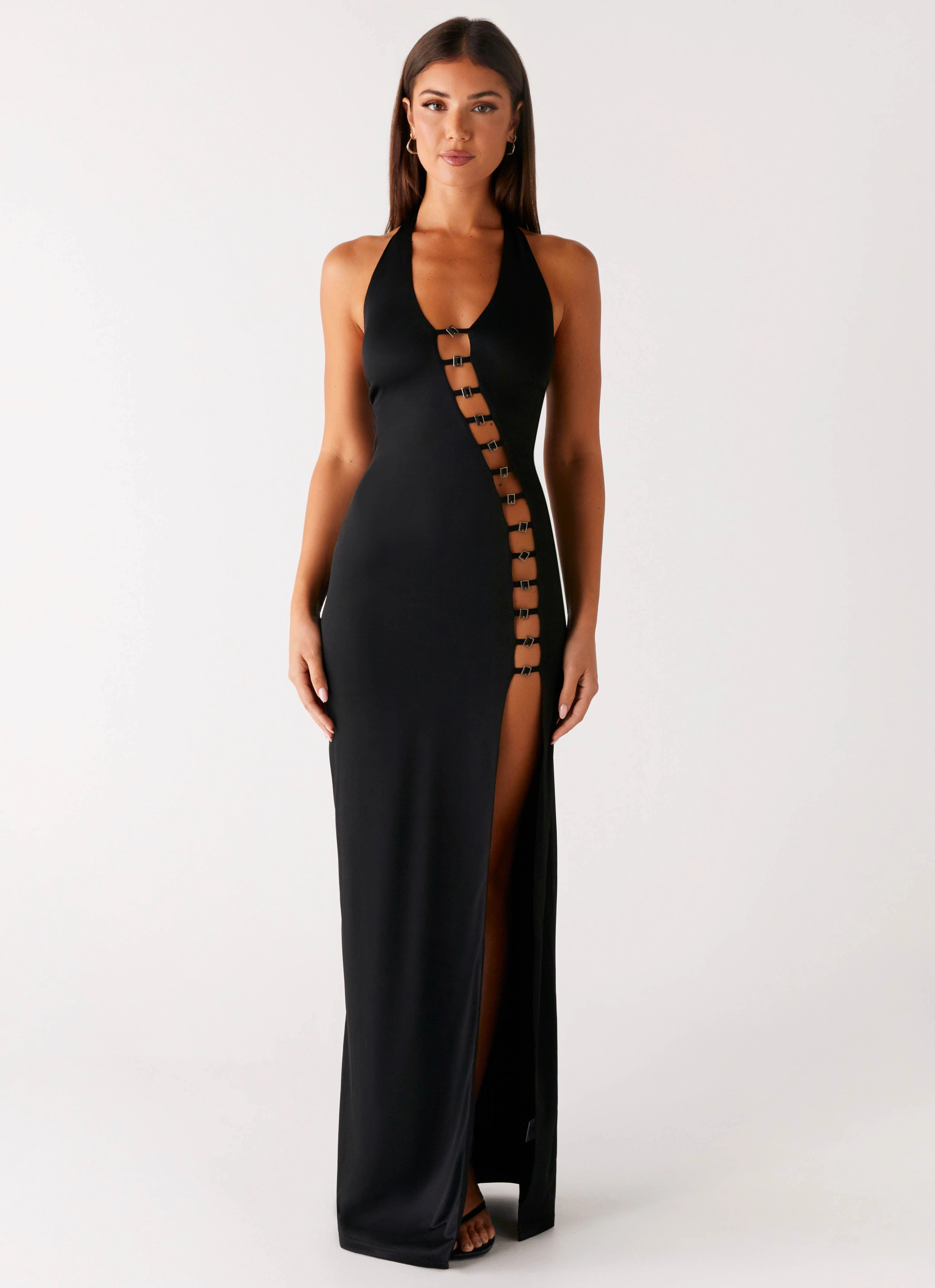 Bridal-Shower Midnight Dreams Maxi Dress - Black