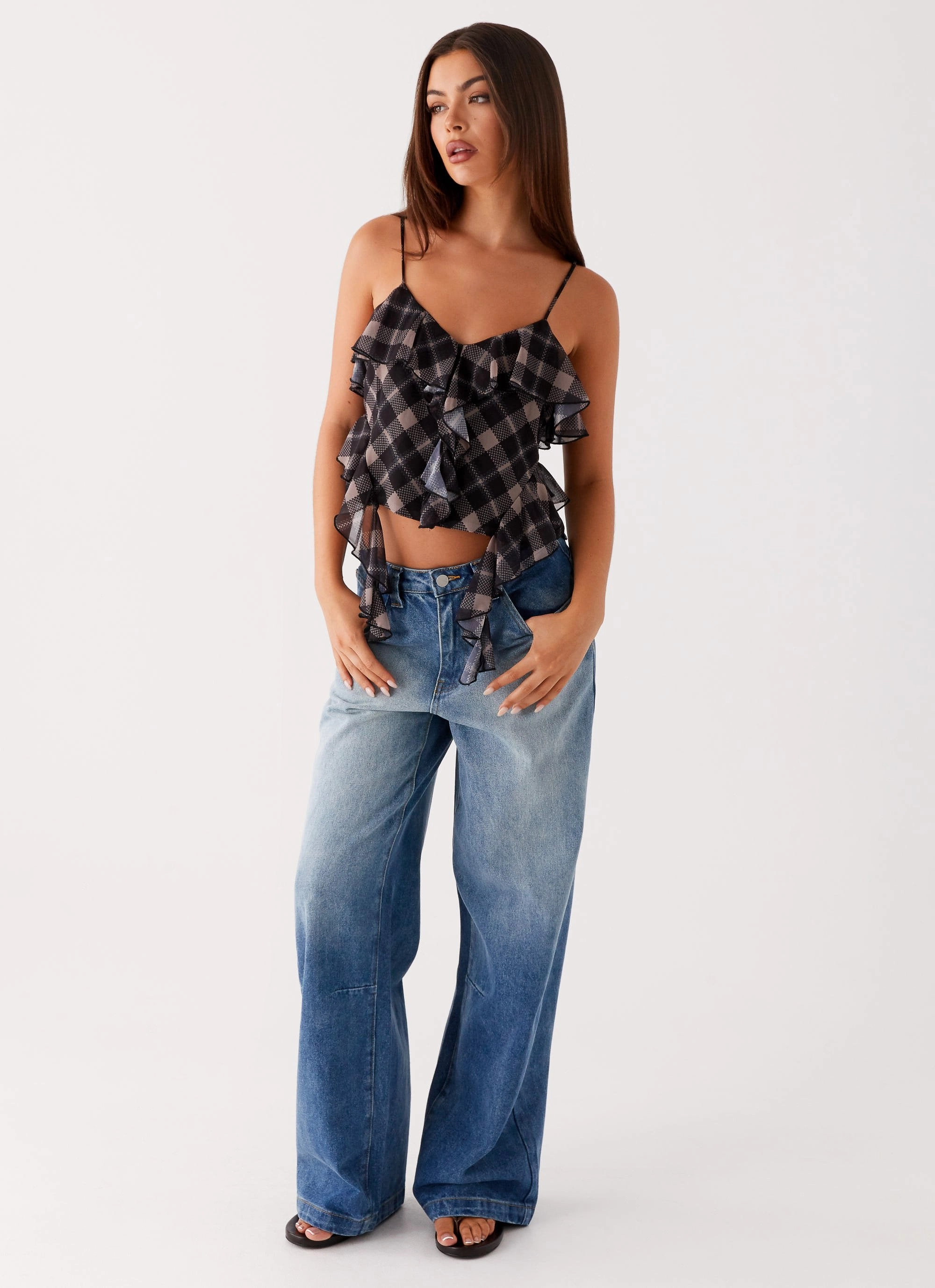Performance Comfort Cozy Style Midwest Low Rise Jeans - Powder Wash Blue