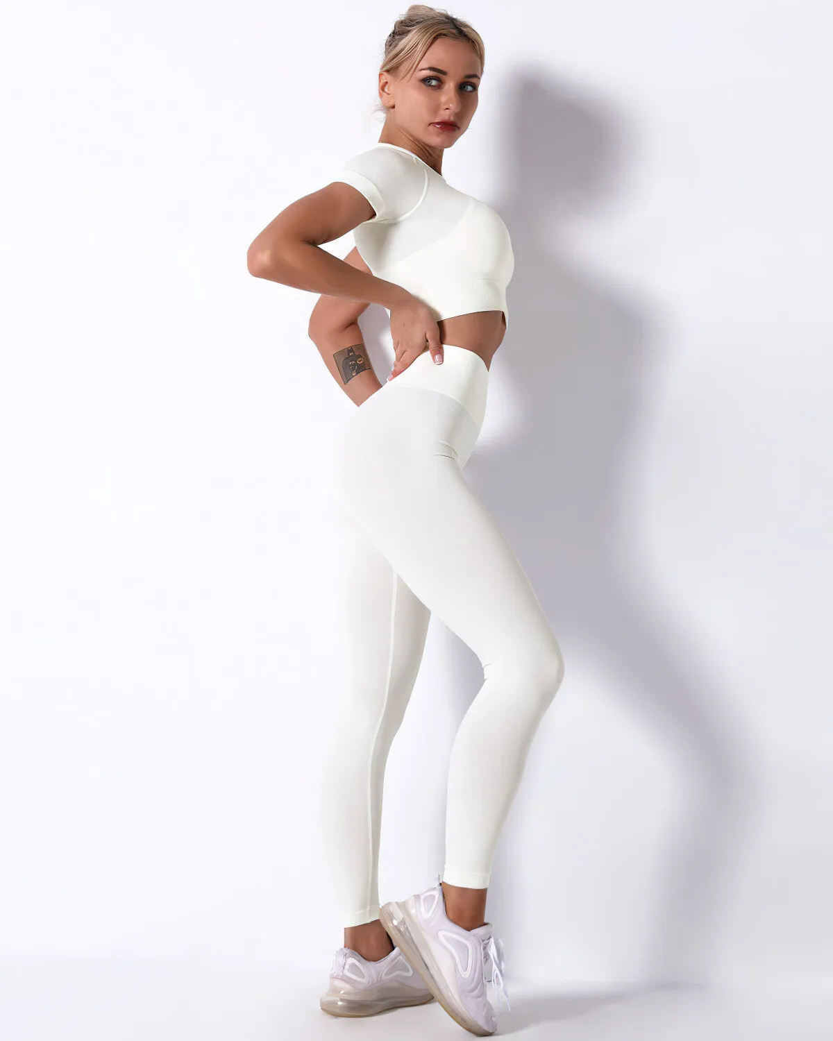 Mikaela Seamless Leggings - Beige