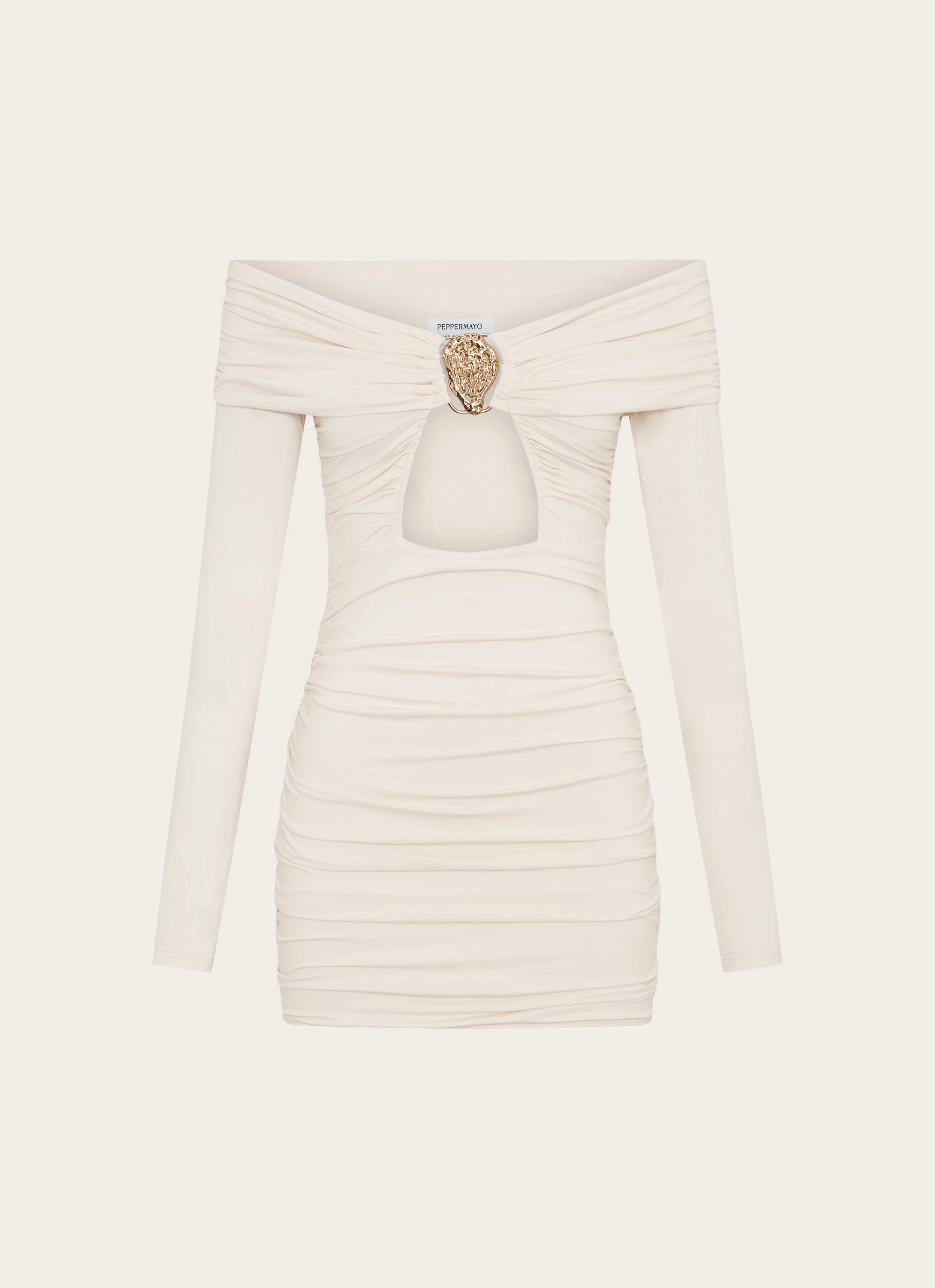 Millie Mini Dress - Ivory Essential Layer Delicate Mood