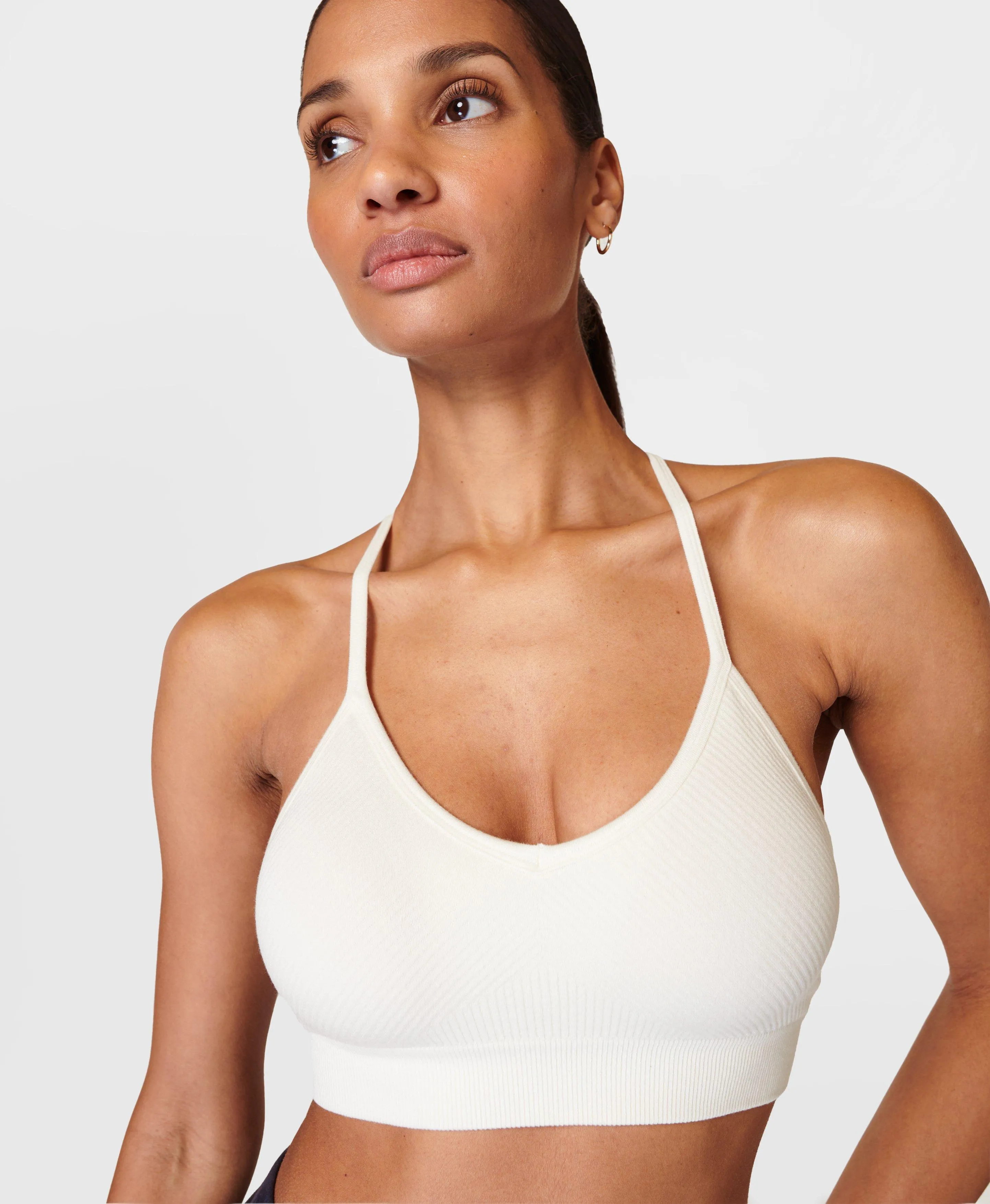 Mindful Seamless Yoga Bra Sb9432 Lily-White