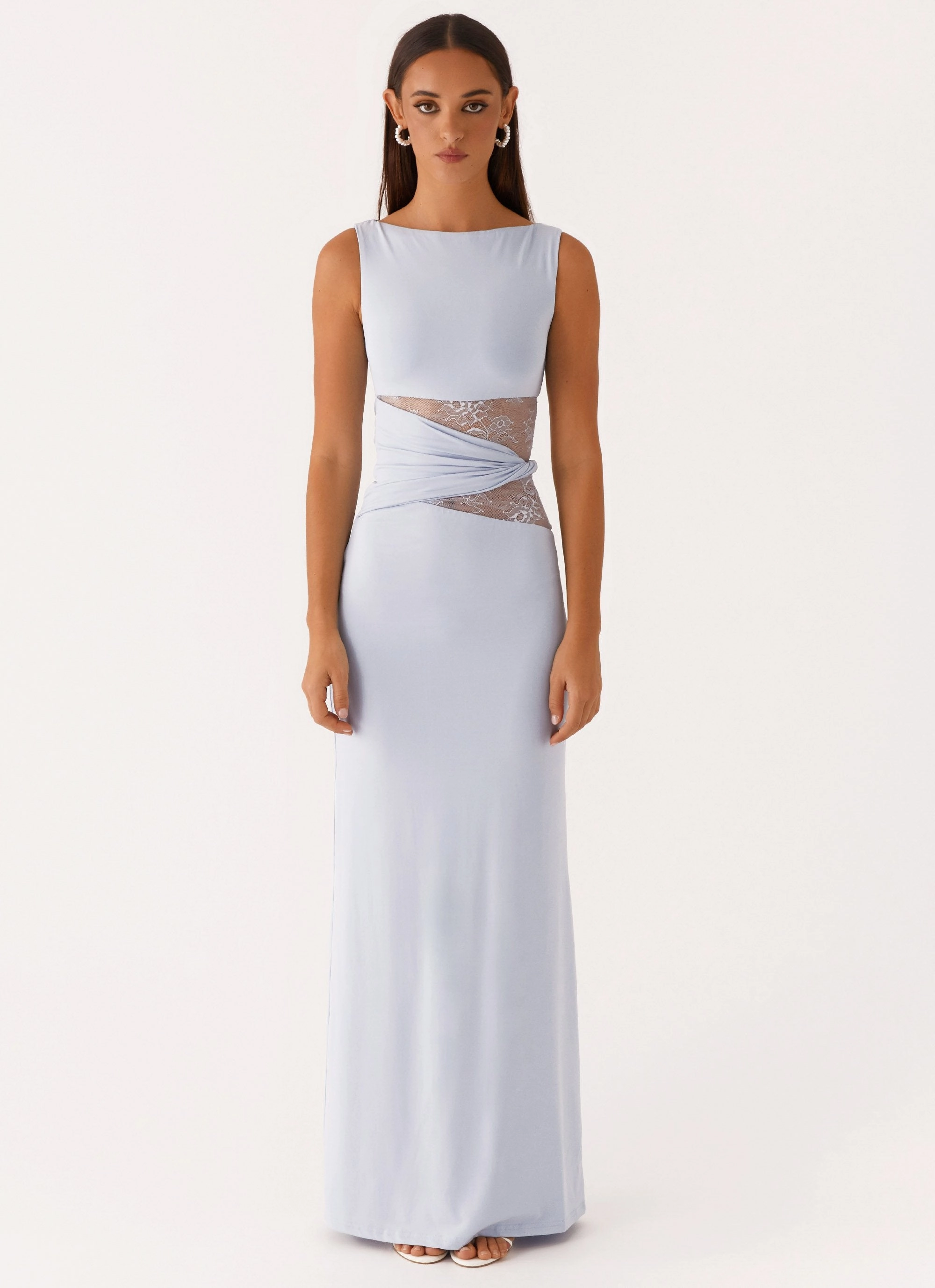 Karma Maxi Dress - Blue Heart Tone